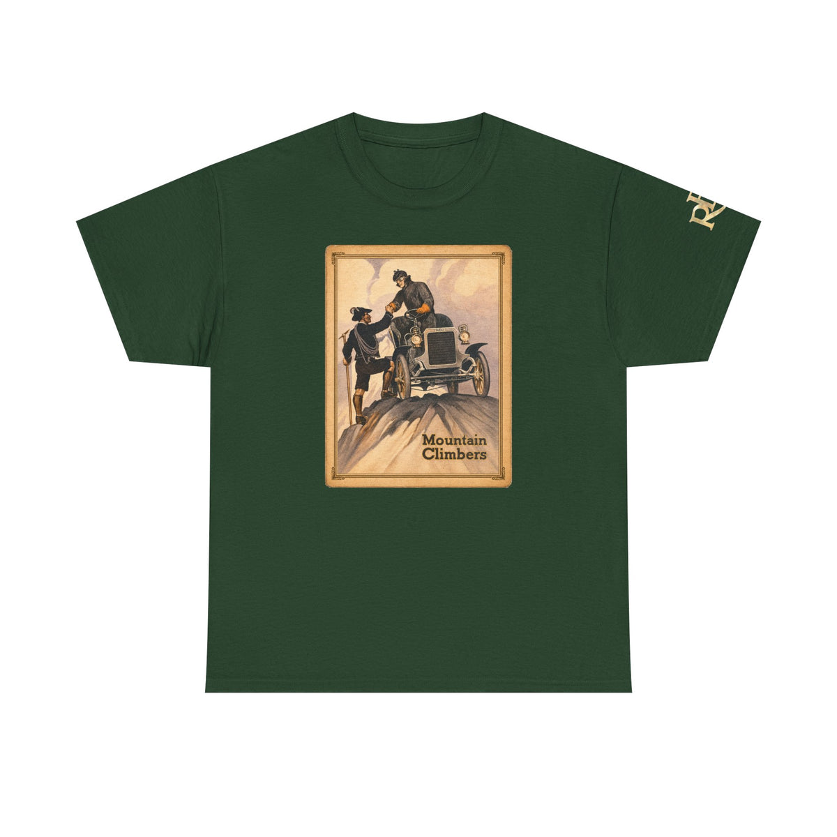 REO Mountain Climbers Vintage Tee — Unisex Heavy Cotton Tee