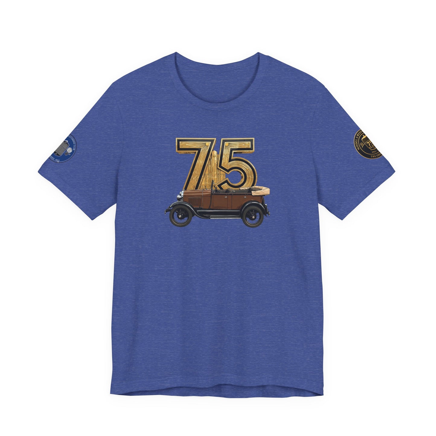 MARC 75th Anniversary Tee with Touring car and MARC logos on both sleeves