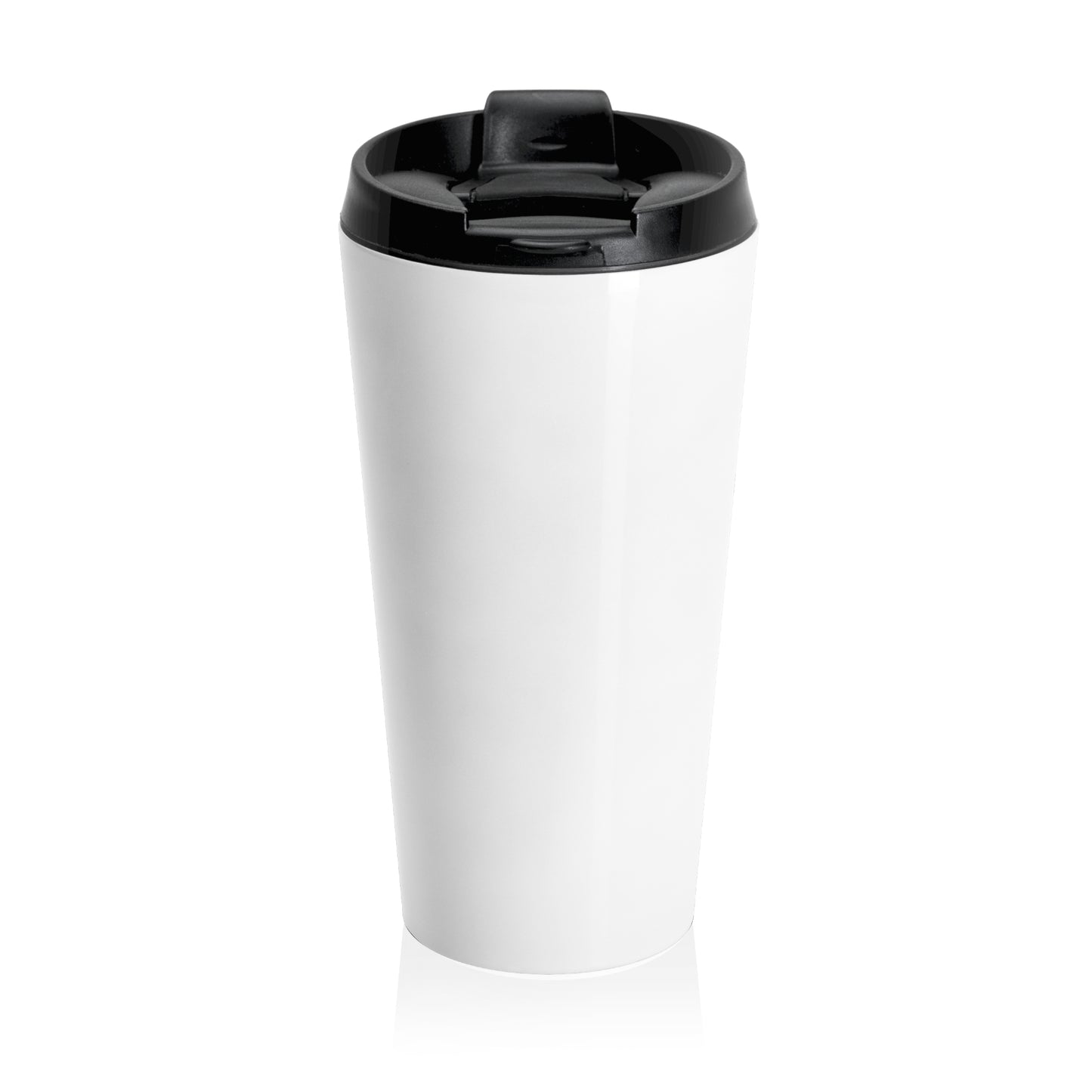 TarWheel A's Model A Club Stainless Steel Travel Mug — Raleigh, NC Vintage Car Logo