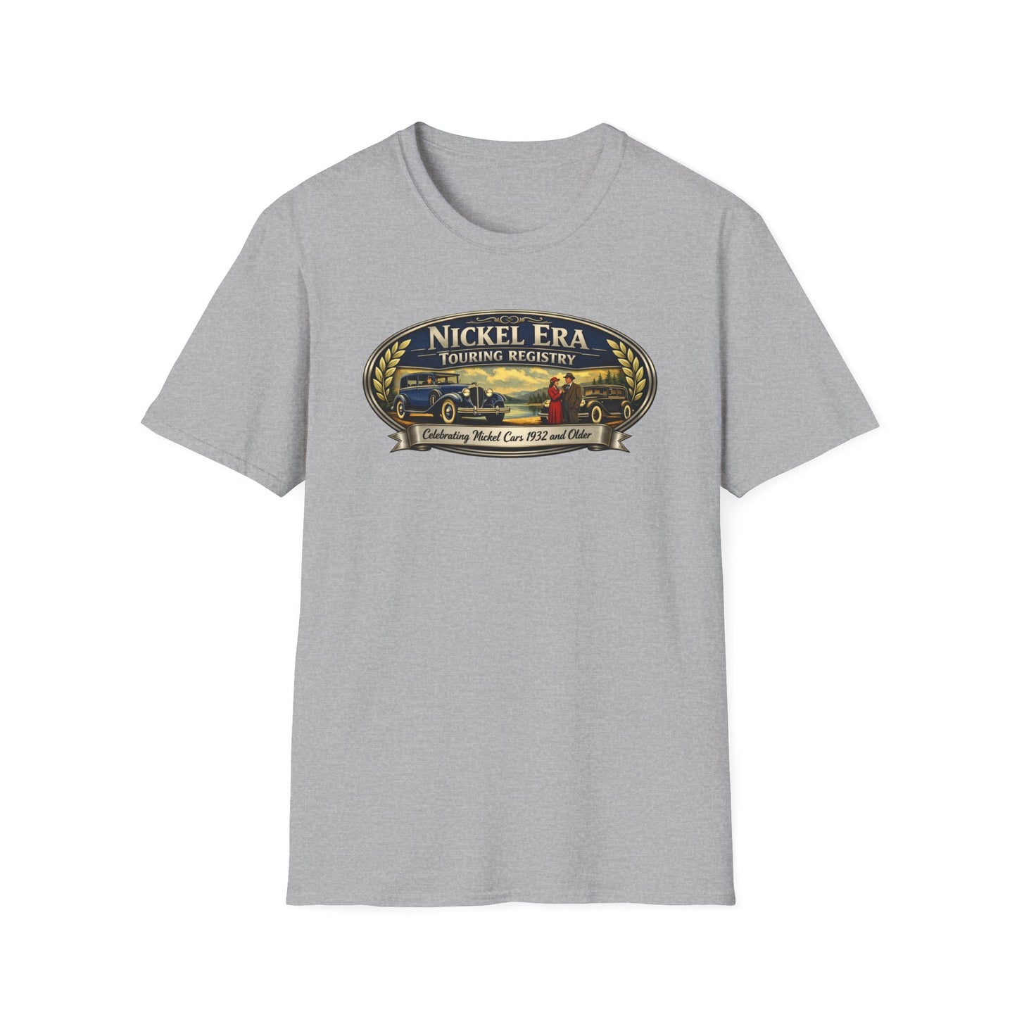 Nickel Era Touring Registry Tee — Celebrating Model Cars 1932 and Older