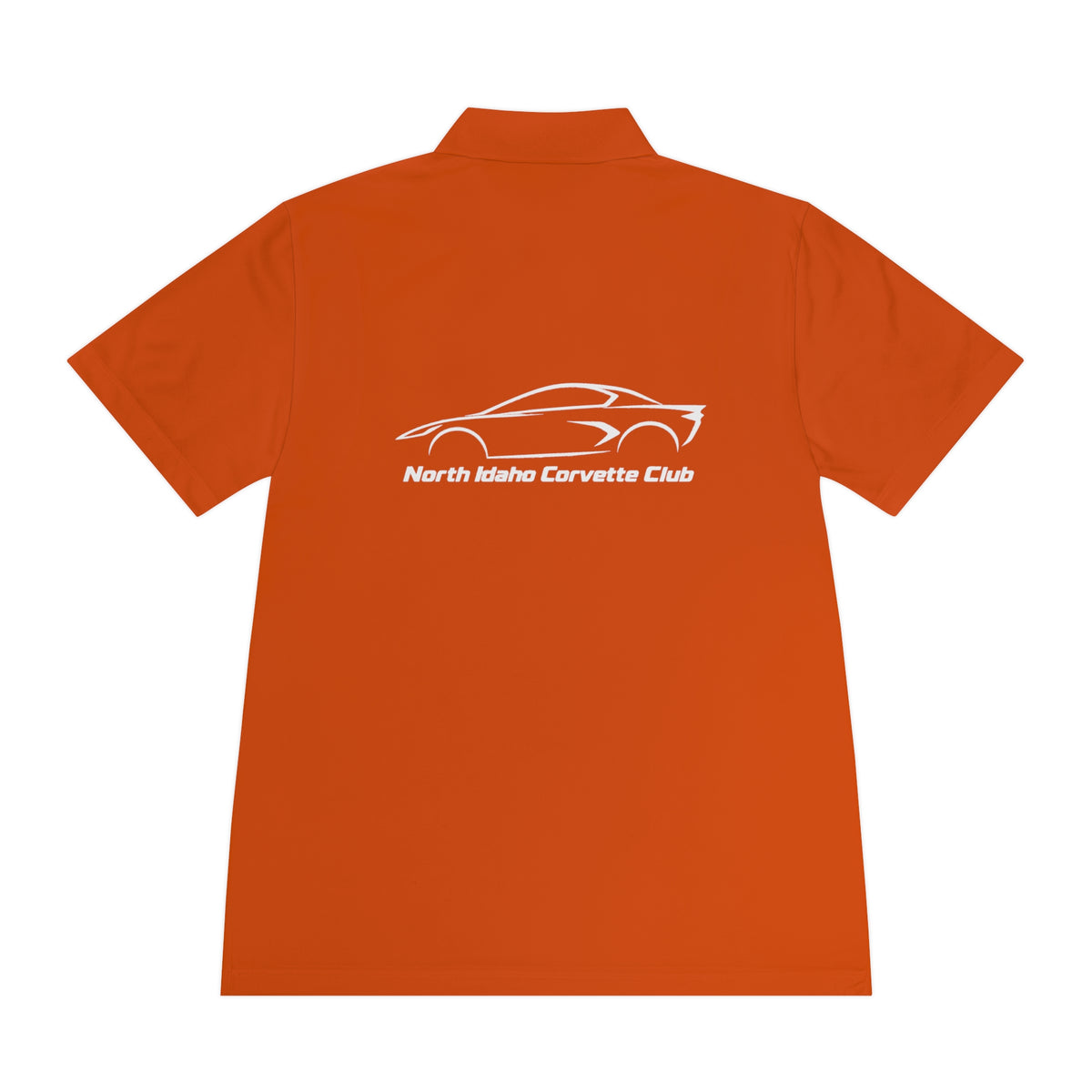 North Idaho Corvette Club Performance Polo with Front and Back Logos