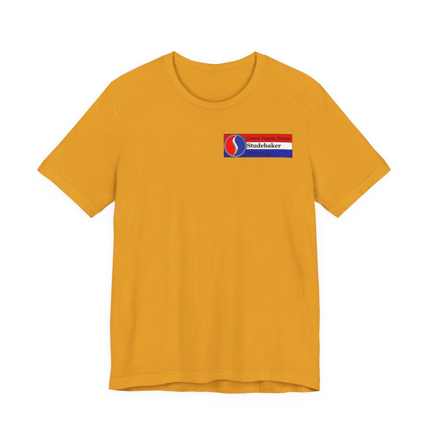 Central Virginia Chapter Studebaker Drivers Club - Unisex Jersey Short Sleeve Tee