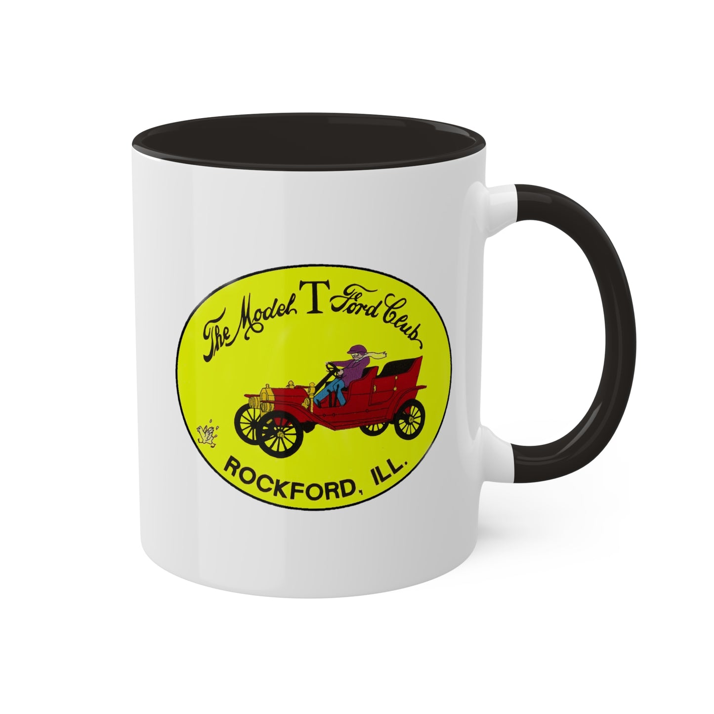 Rockford Model T Ford Club Colorful Mugs, 11oz