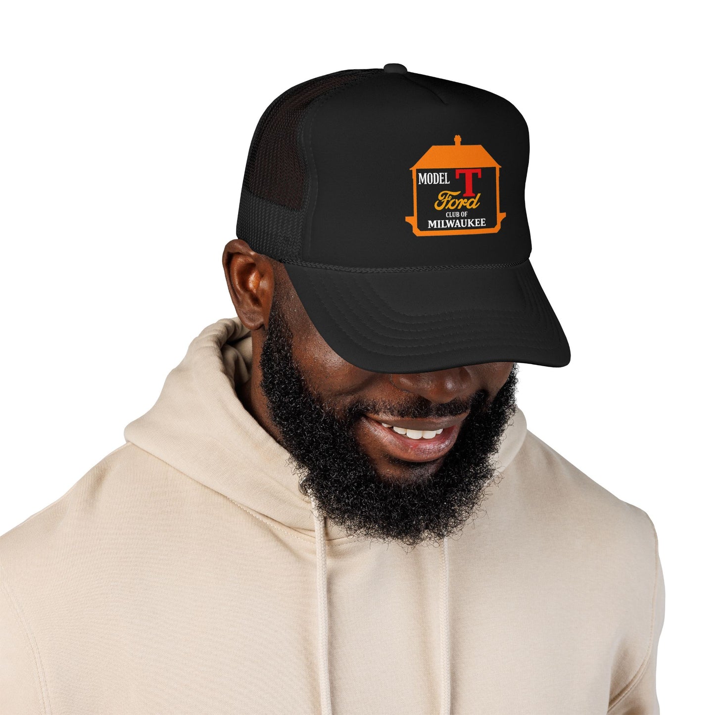 Greater Milwaukee Model T Ford Club - Model T Ford Milwaukee Vintage Truckers Hat (Printed)