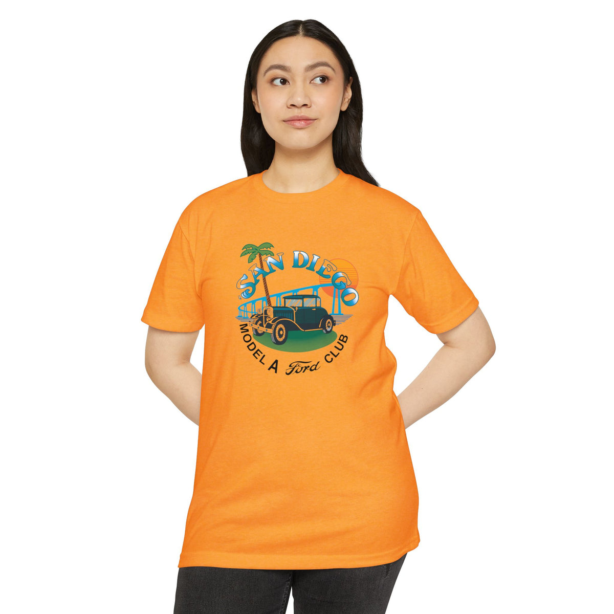 San Diego Model A Ford Club T-Shirt — XS to 5XL