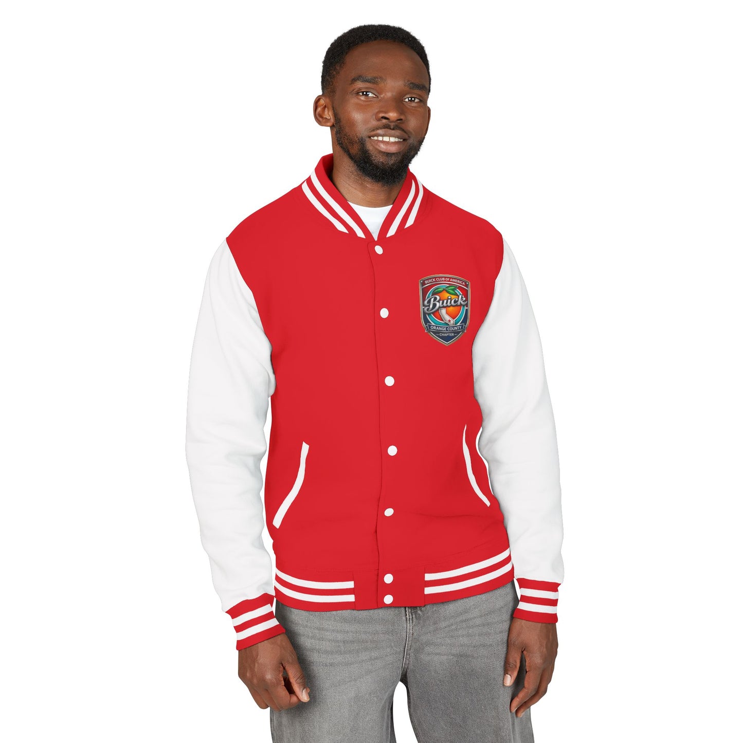 Buick Orange County Chapter Retro Varsity Jacket – Letterman Jacket