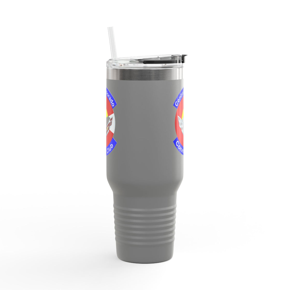 Central Colorado Corvette Club - Logo 40oz Insulated Travel Mug