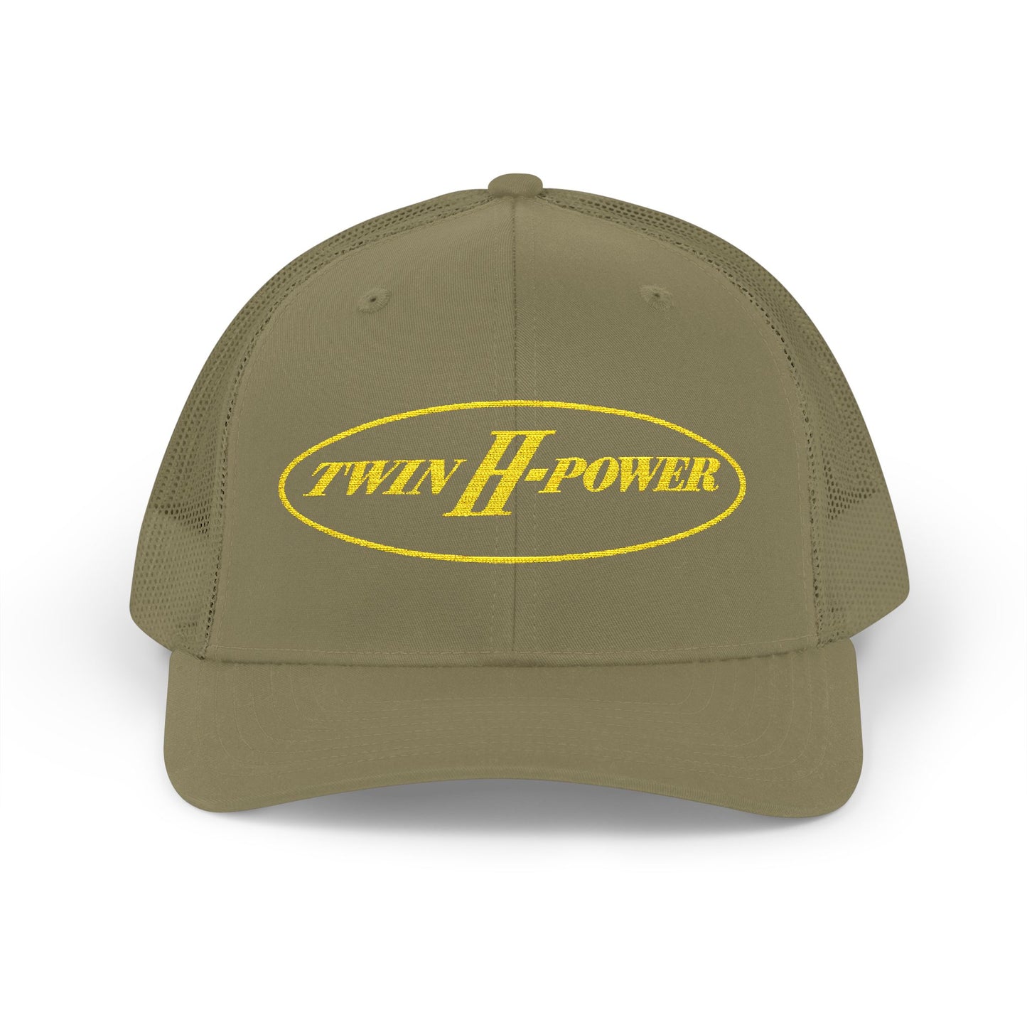 Twin H-Power Embroidered Richardson 112 Trucker Cap