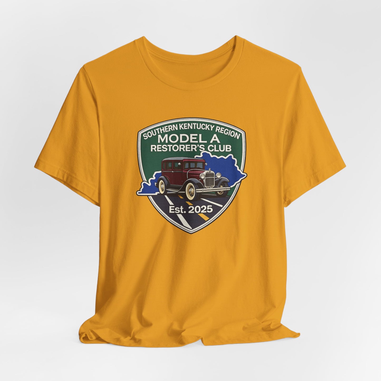 Southern Kentucky Region Model A Restorer's Club T-Shirt — Southern Kentucky Region Est. 2025