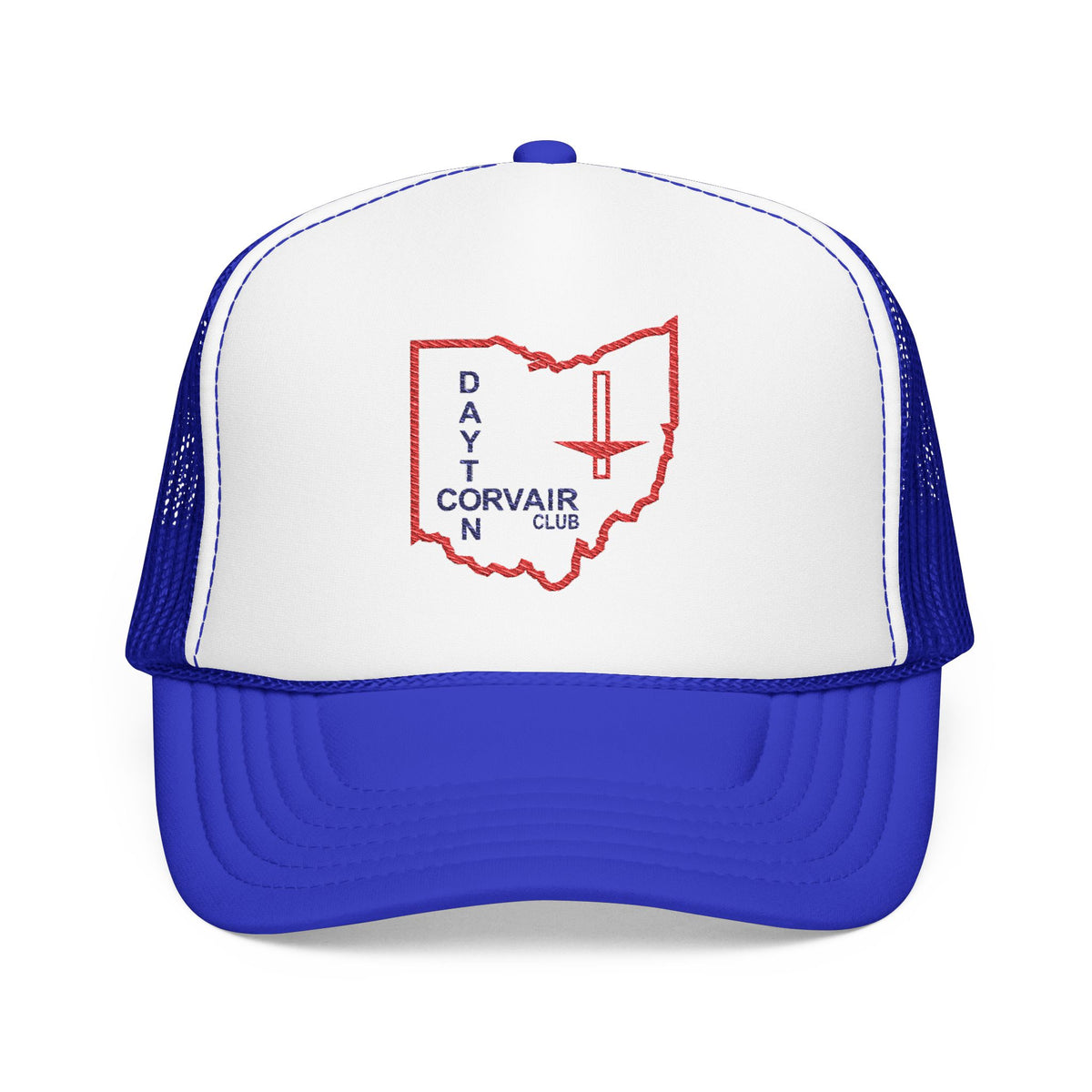 Dayton Ohio Corvair Club Embroidered Foam Trucker Hat