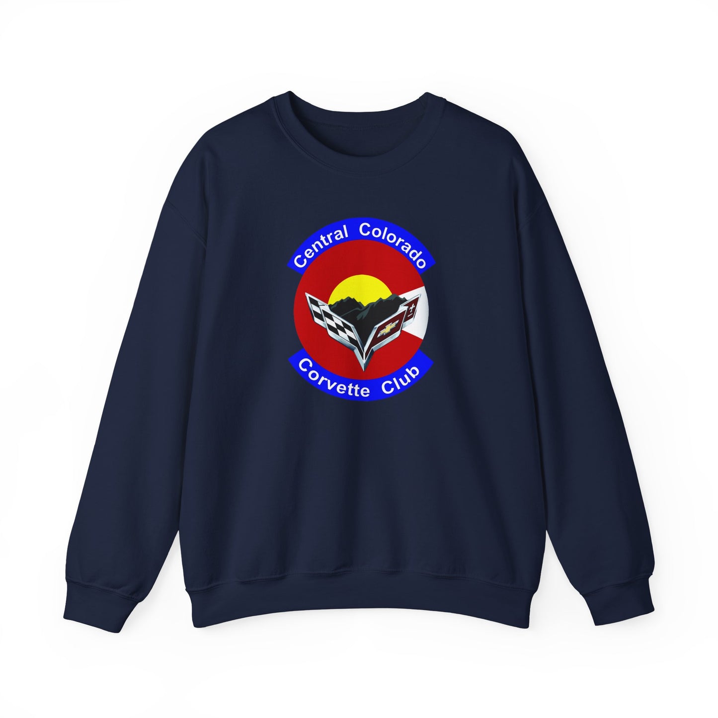 Central Colorado Corvette Club Crewneck Sweatshirt