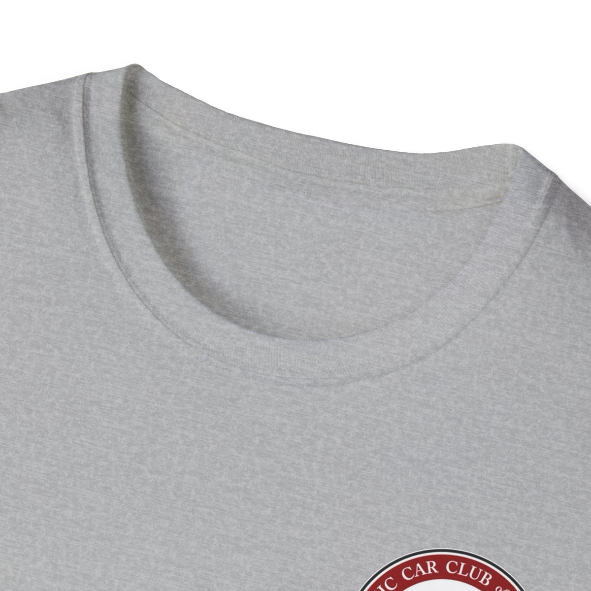 Classic Car Club of America Greater Illinois Region — Unisex Softstyle T-Shirt Front and Back Logos