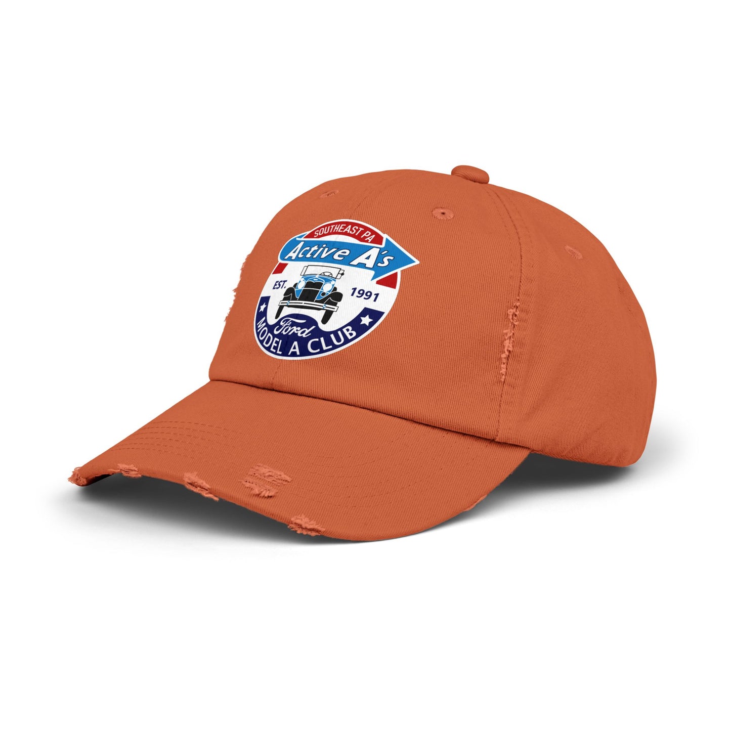 Active A's Ford Model A Club Distressed Cap (Printed)