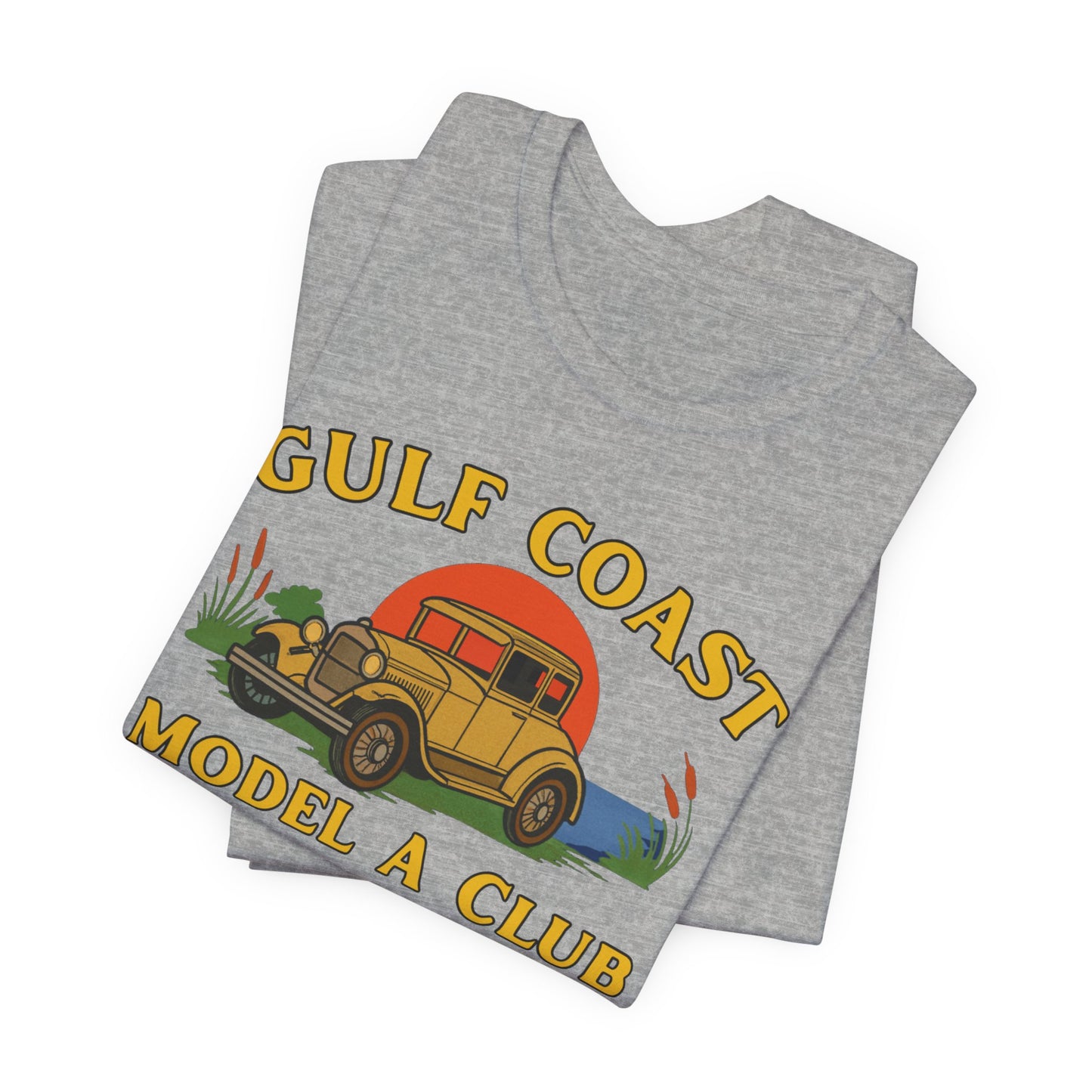 Gulf Coast Model A Club Tee — Vintage Car Graphic T-Shirt