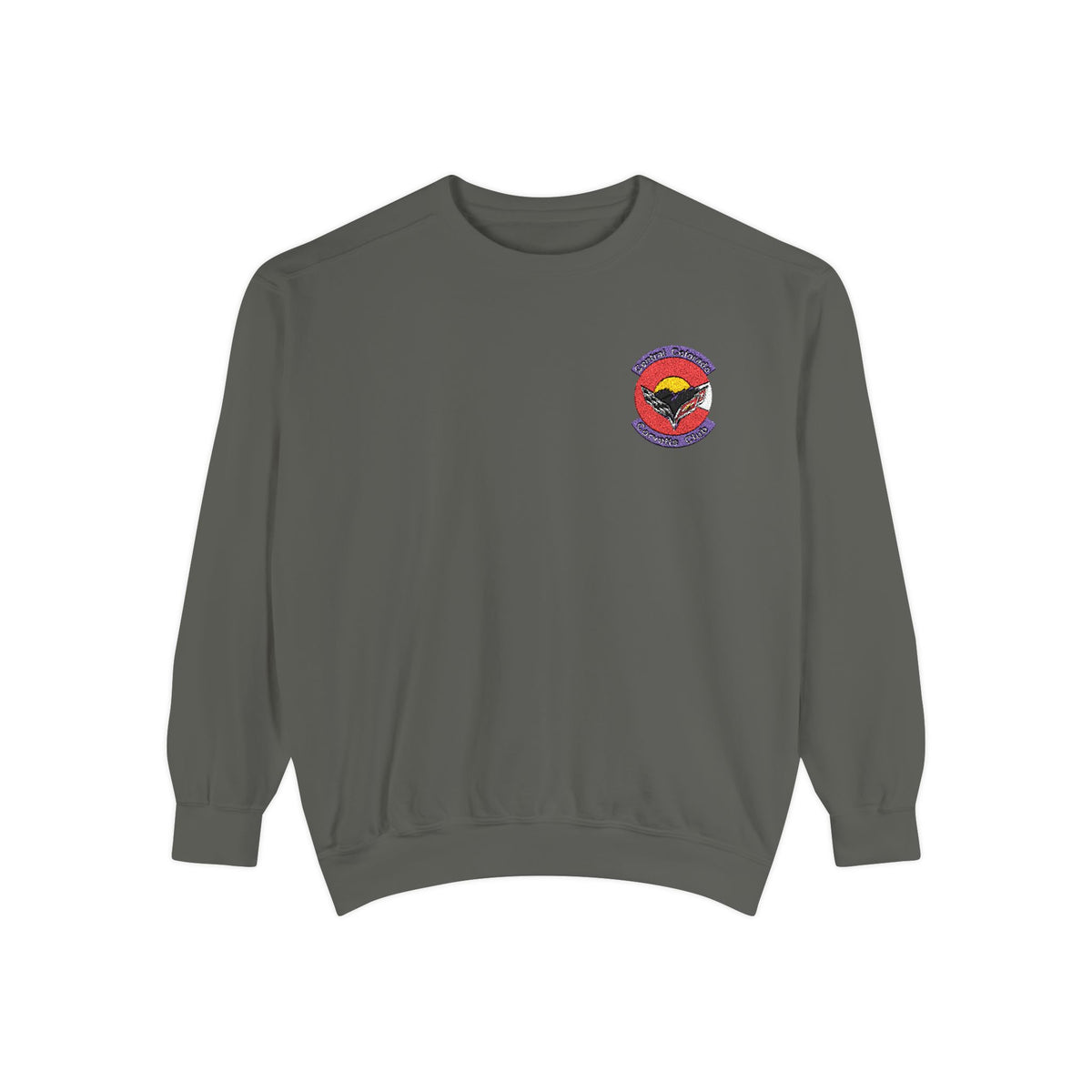 Central Colorado Corvette Club Embroidered Sweatshirt