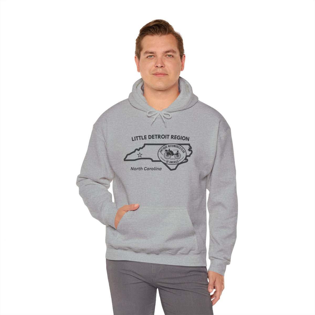 Little Detroit Region AACA Unisex Heavy Blend™ Hooded Sweatshirt