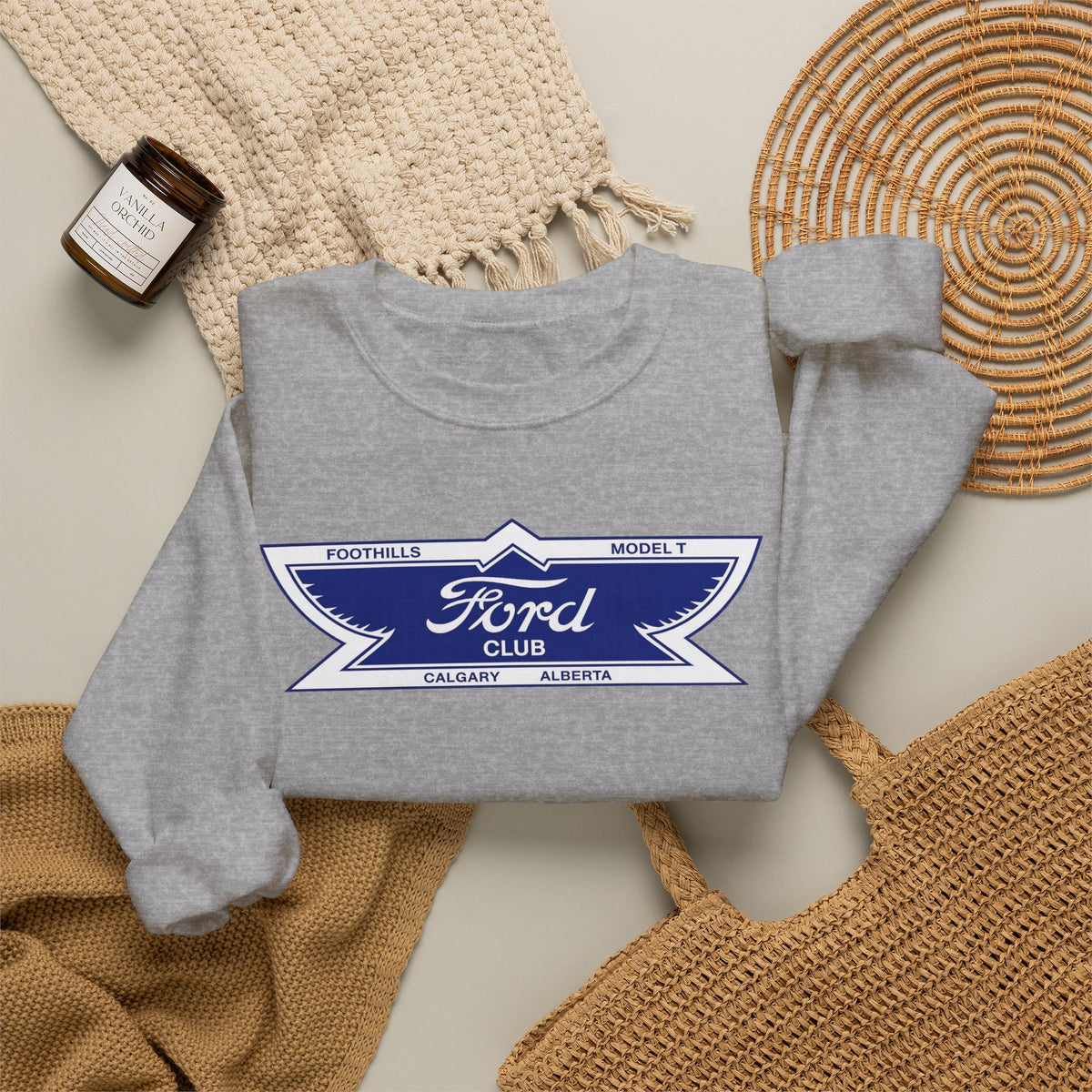 Foothills Model T Club Unisex Heavy Blend™ Crewneck Sweatshirt