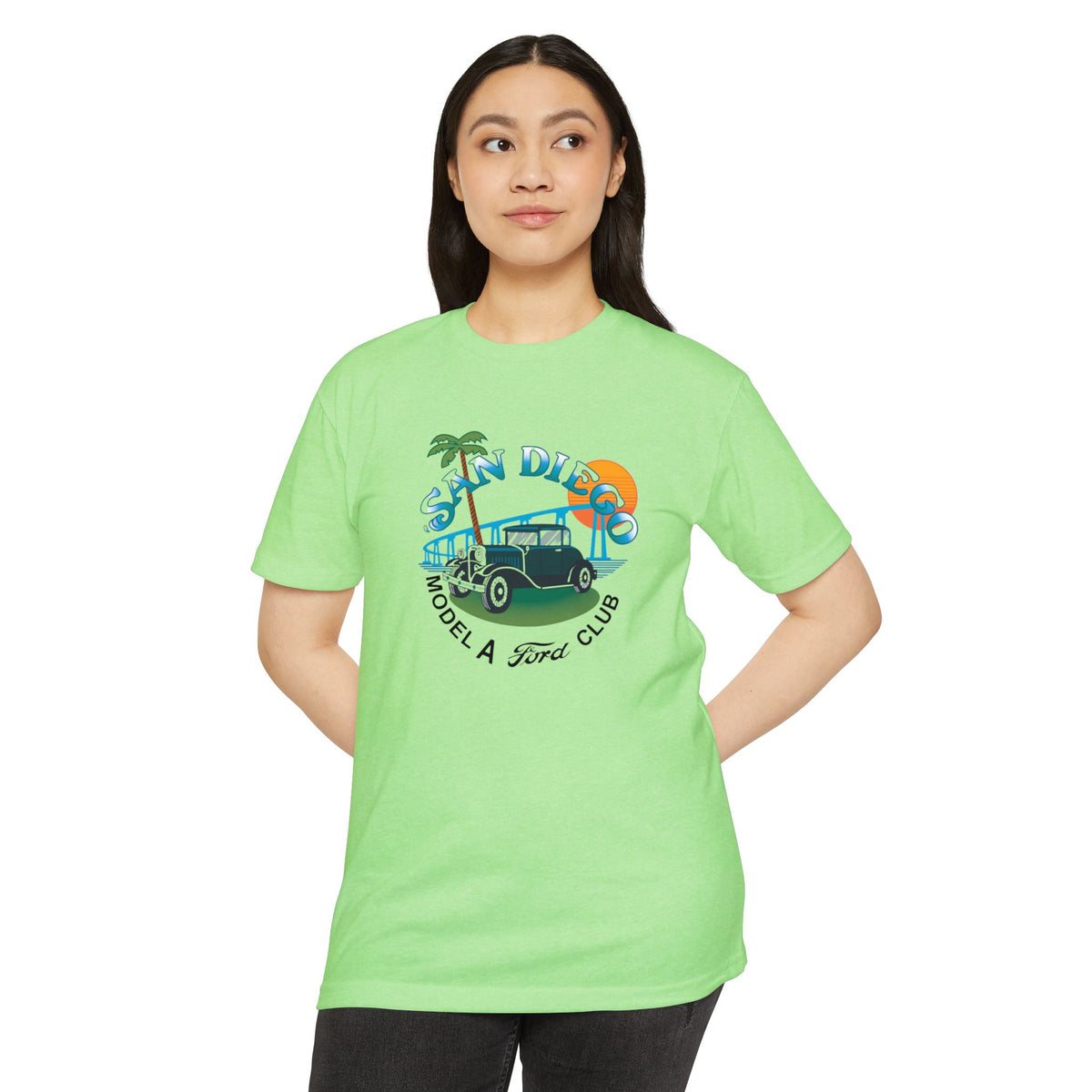 San Diego Model A Ford Club T-Shirt — XS to 5XL