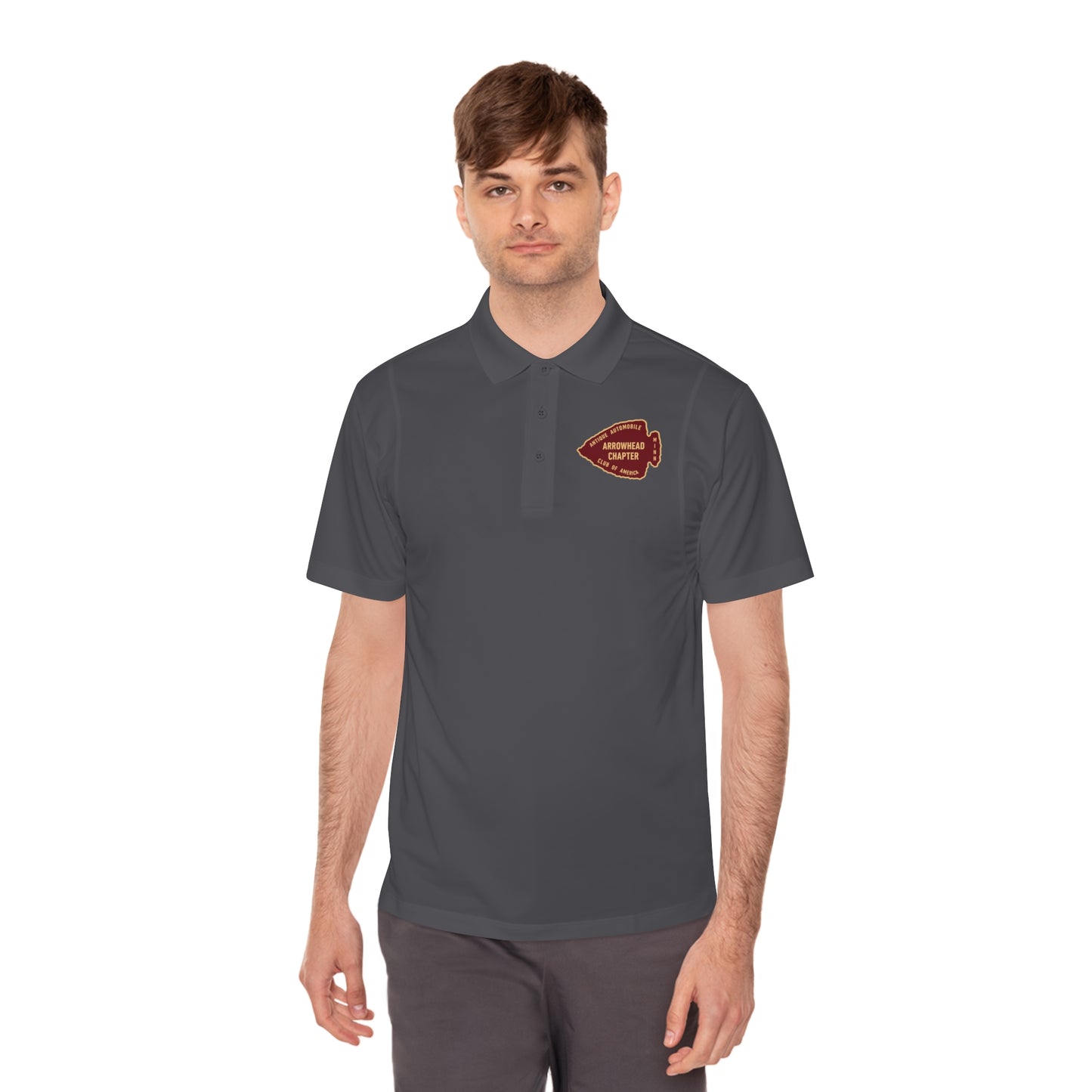 Arrowhead Chapter AACA Men's Polo Shirt  — Casual Sports Top