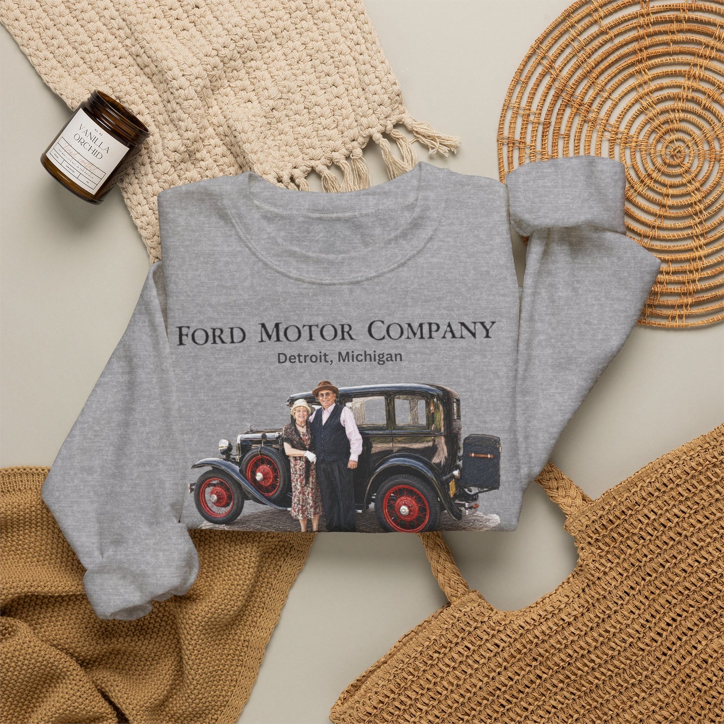 1930 Ford Model A Town Sedan Sweatshirt