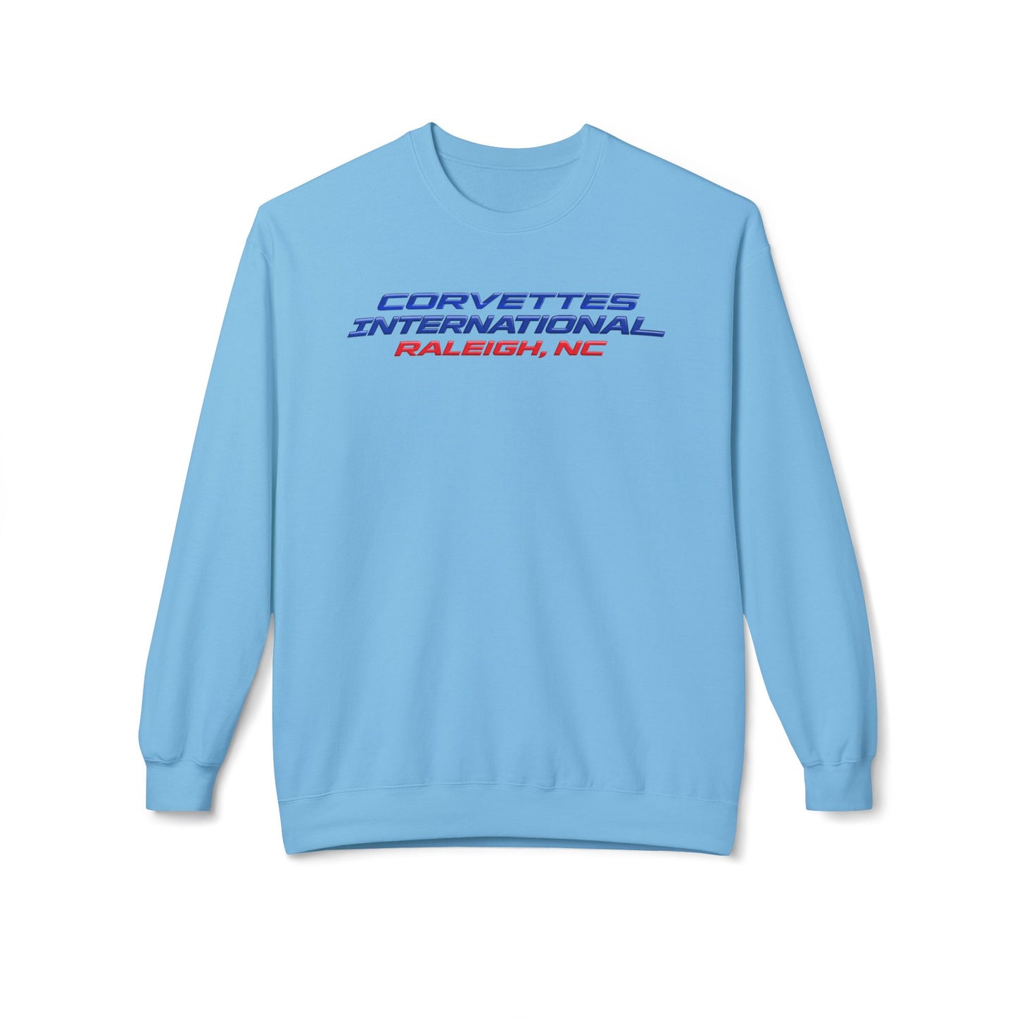 Corvettes International Raleigh, NC Unisex Midweight Softstyle Fleece Crewneck Sweatshirt
