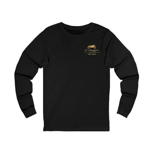 KC Chugging 50th Anniversary Logo Chest Print — Long Sleeve Tee