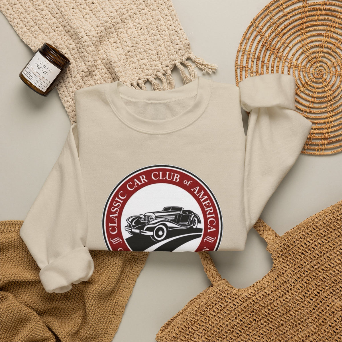 Classic Car Club of America Greater Illinois Region — Unisex Heavy Blend™ Crewneck Sweatshirt