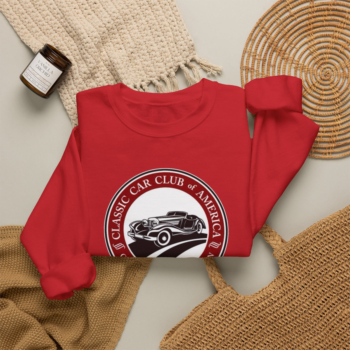 Classic Car Club of America Greater Illinois Region — Unisex Heavy Blend™ Crewneck Sweatshirt