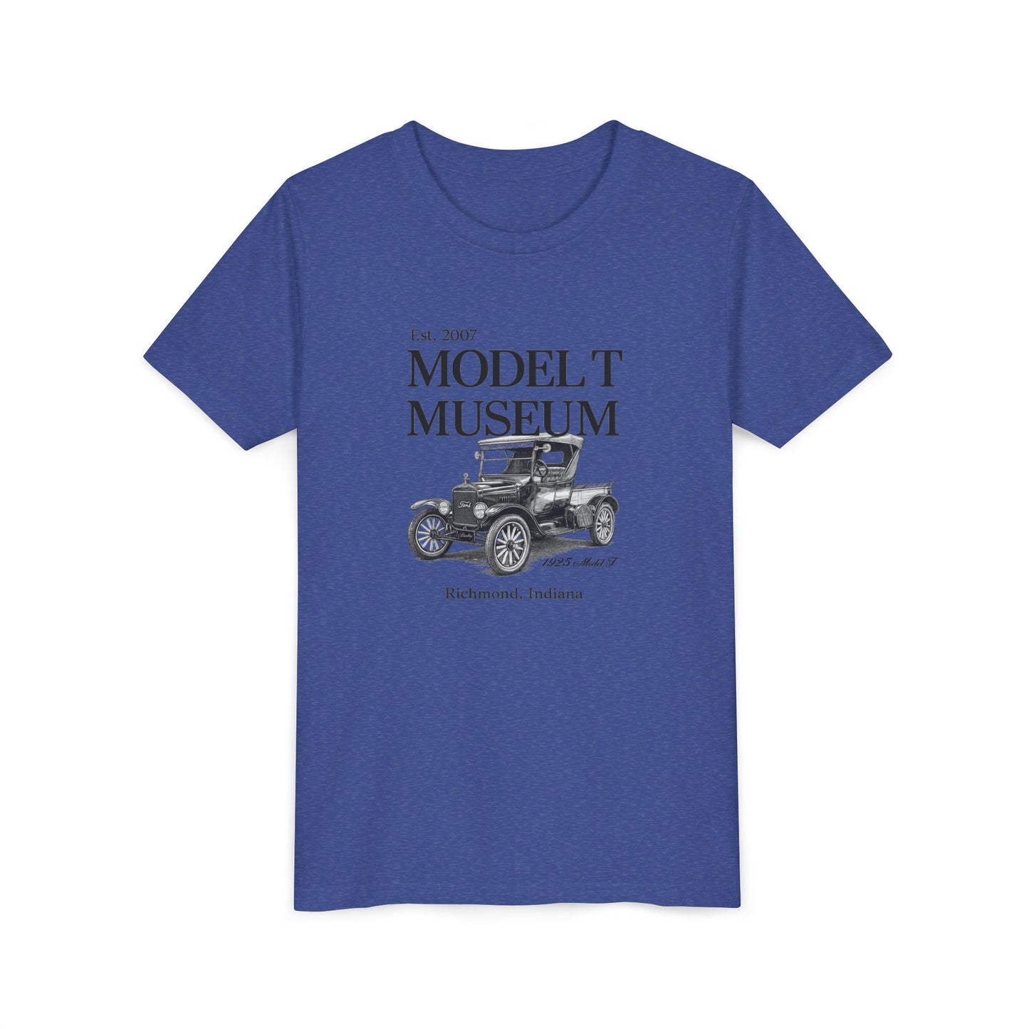 1925 Model T Pickup "Bradley" Museum Tee — Model T Museum Youth Tee (Richmond, Indiana)