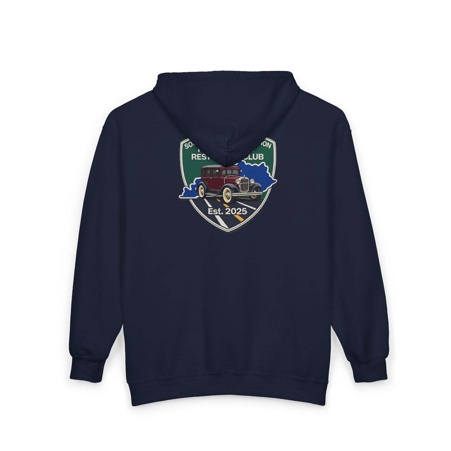 Southern Kentucky Region Model A Restorer's Club - Unisex Heavy Blend™ Full Zip Hooded Sweatshirt