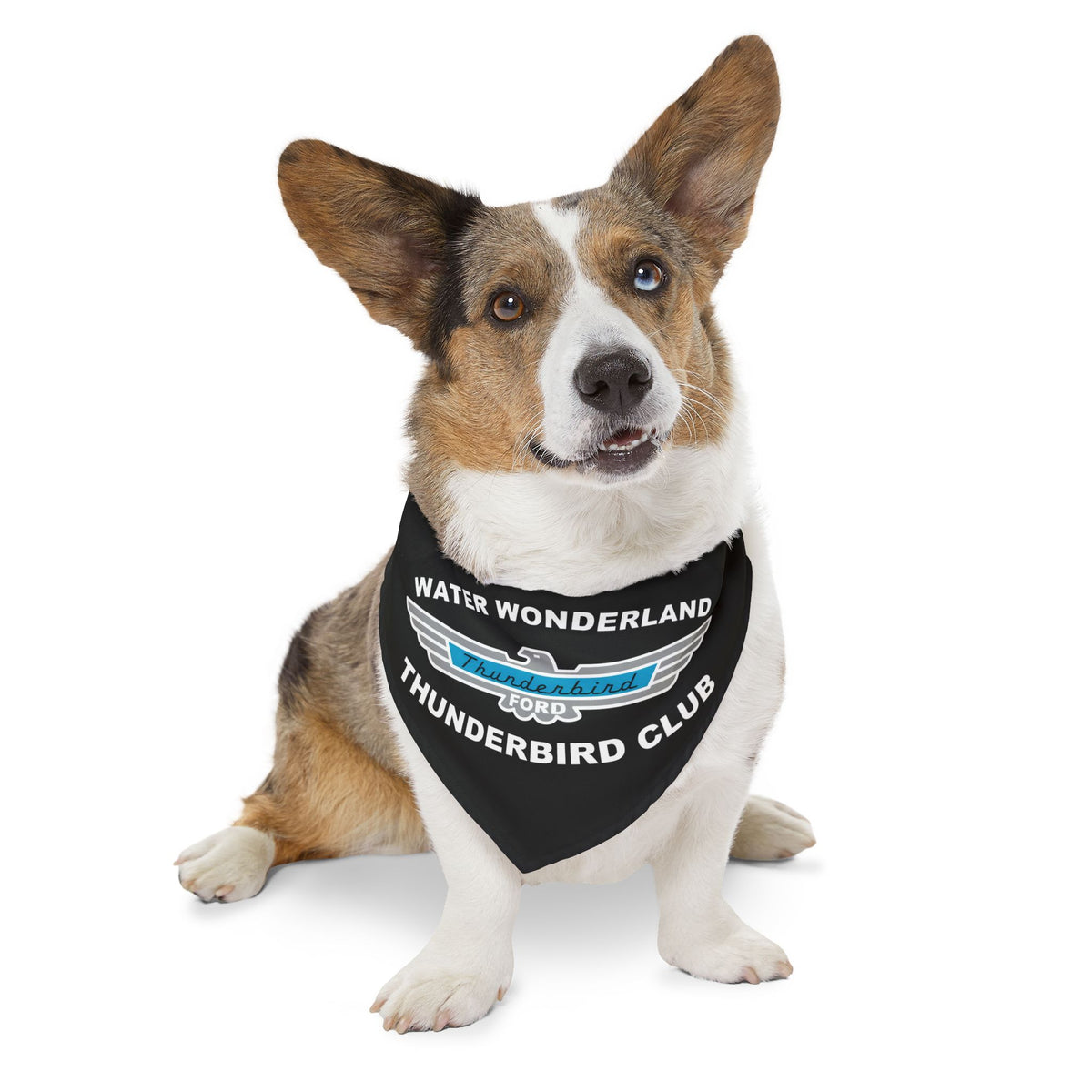 Water Wonderland Thunderbird Club Pet Bandana — for Dogs & Cats