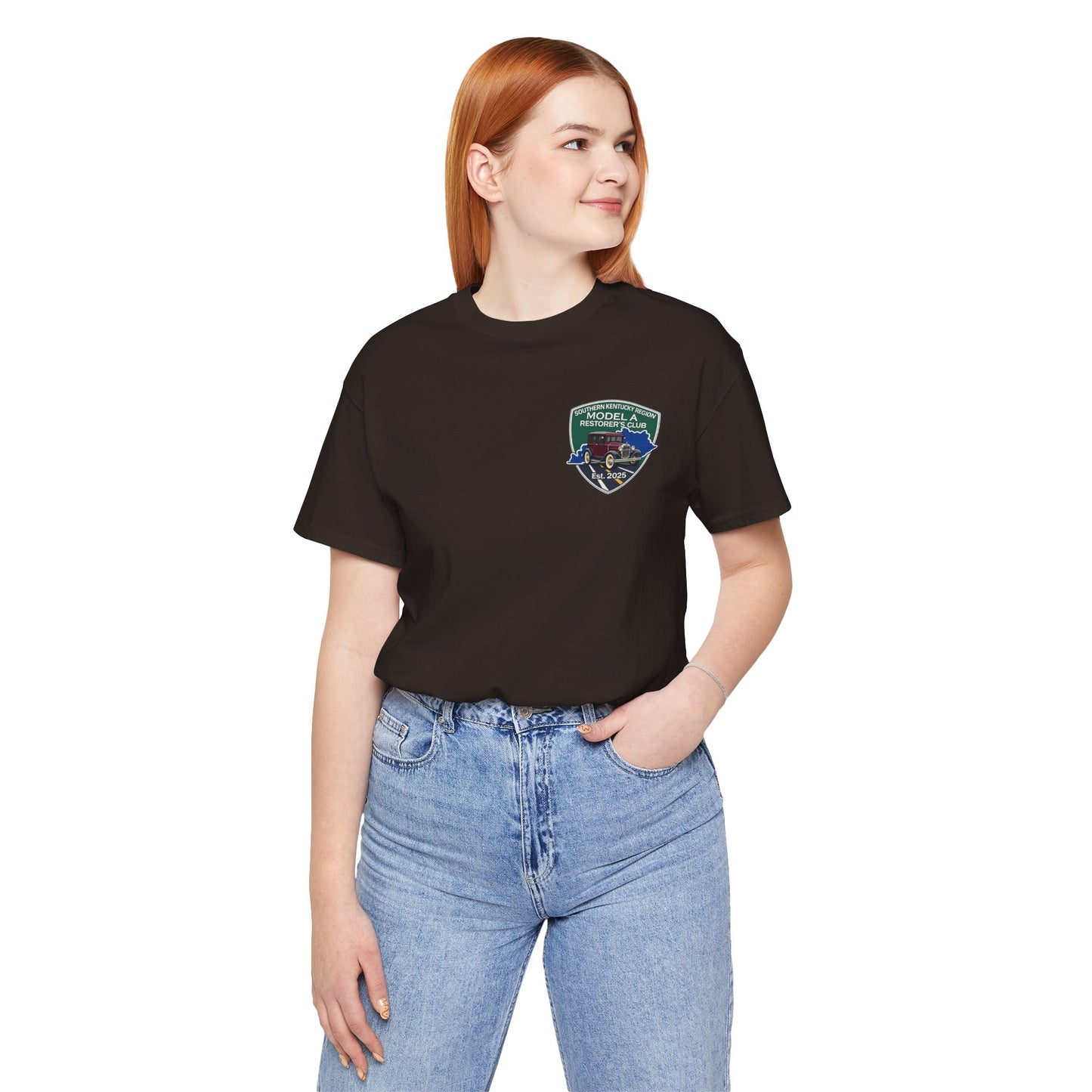Southern Kentucky Region Model A Restorer's Club T‑Shirt — Front and Back Logos Unisex Jersey Short Sleeve Tee