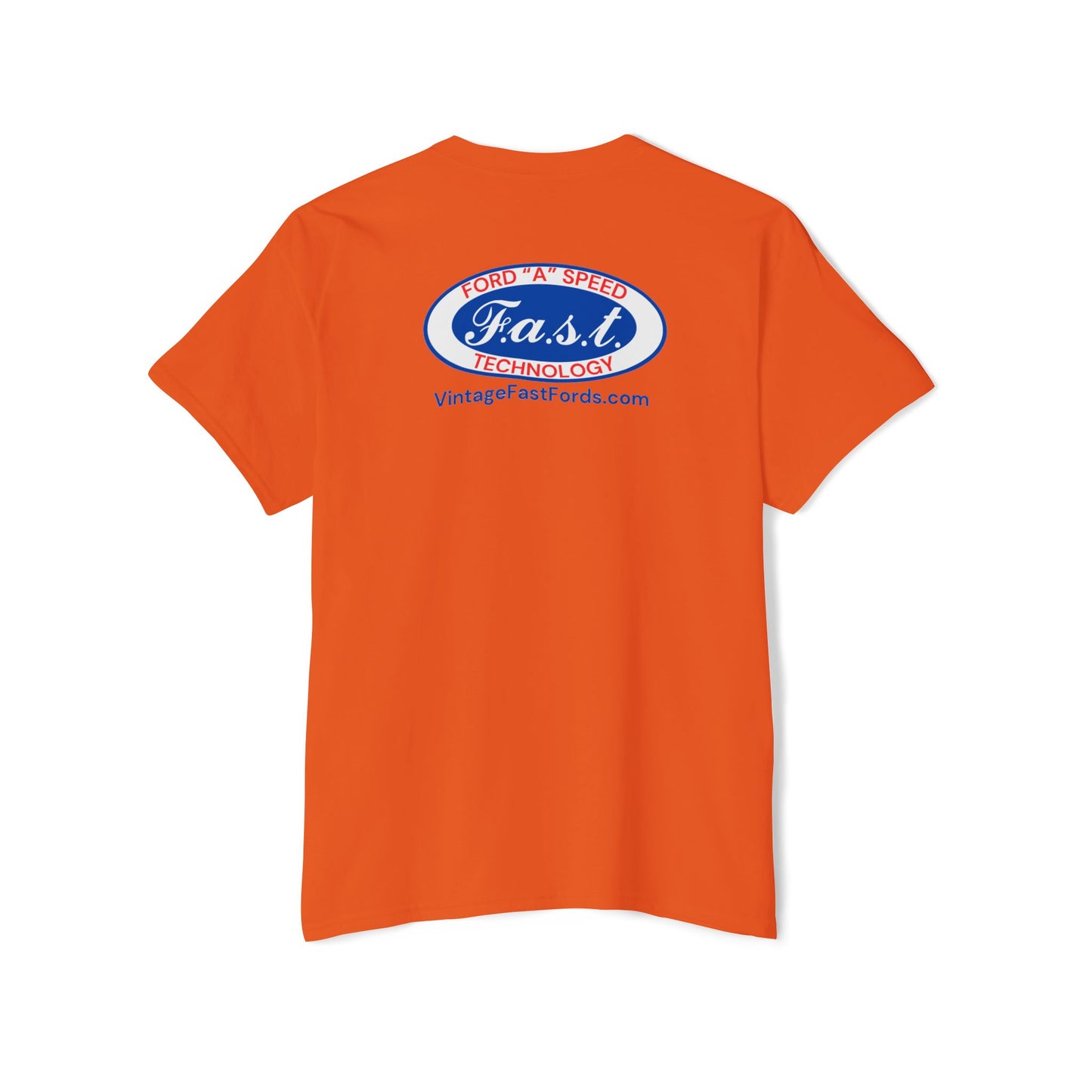 F.A.S.T. Pocket Tee (front and back logo) - Unisex Heavy Cotton T-Shirt