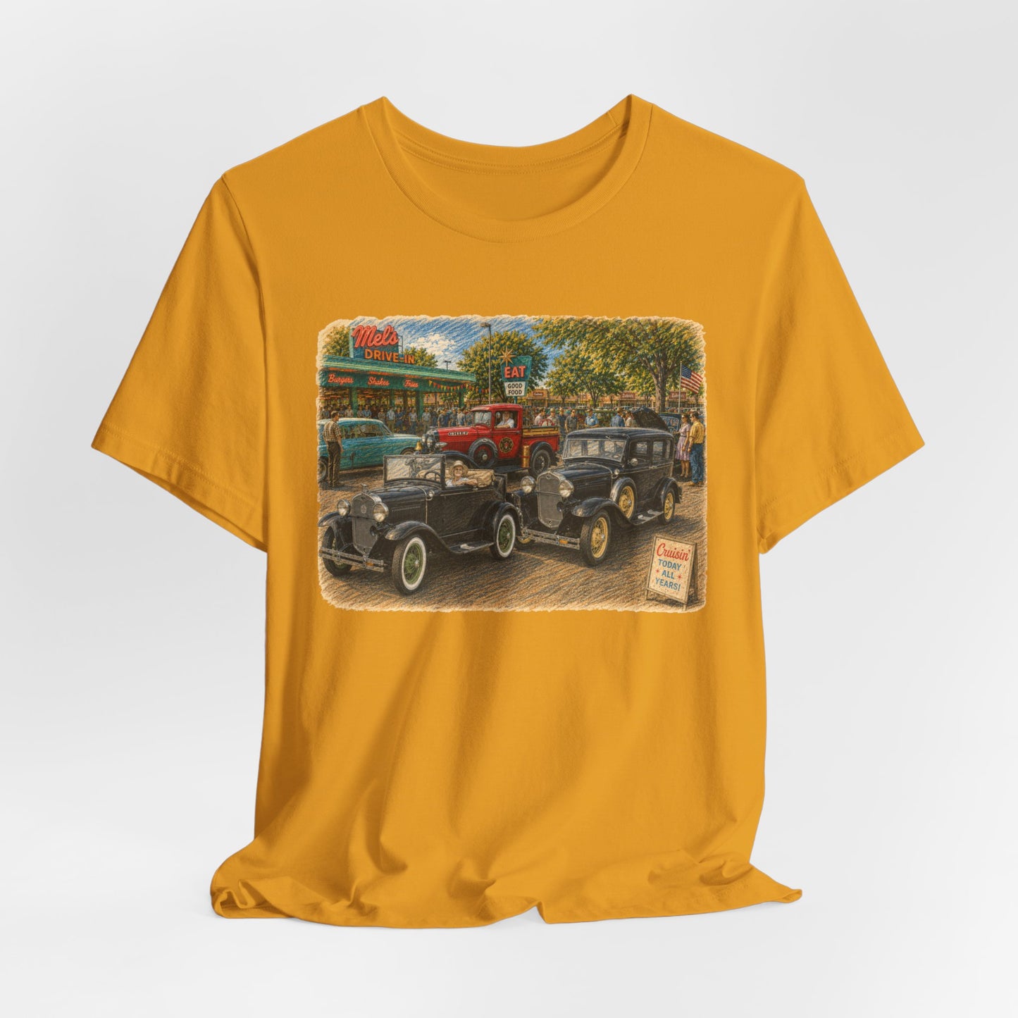 Mel's Drive-In (LTG) - Unisex Jersey Short Sleeve Tee
