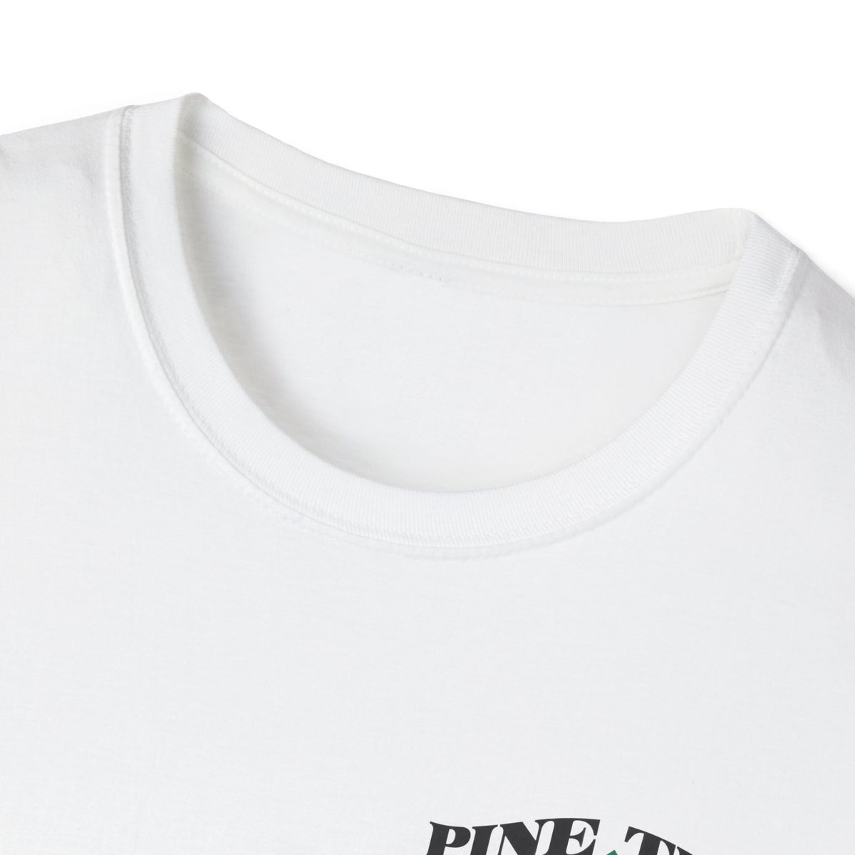 Pine Tree A's of Maine, MAFCA T‑Shirt with Front and Back Logos — Unisex Softstyle T-Shirt