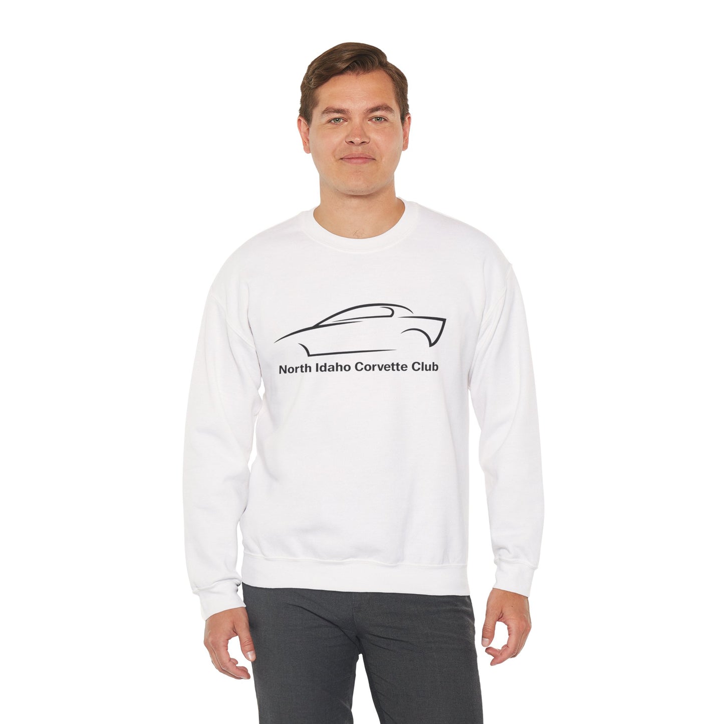North Idaho Corvette Club Unisex Heavy Blend™ Crewneck Sweatshirt