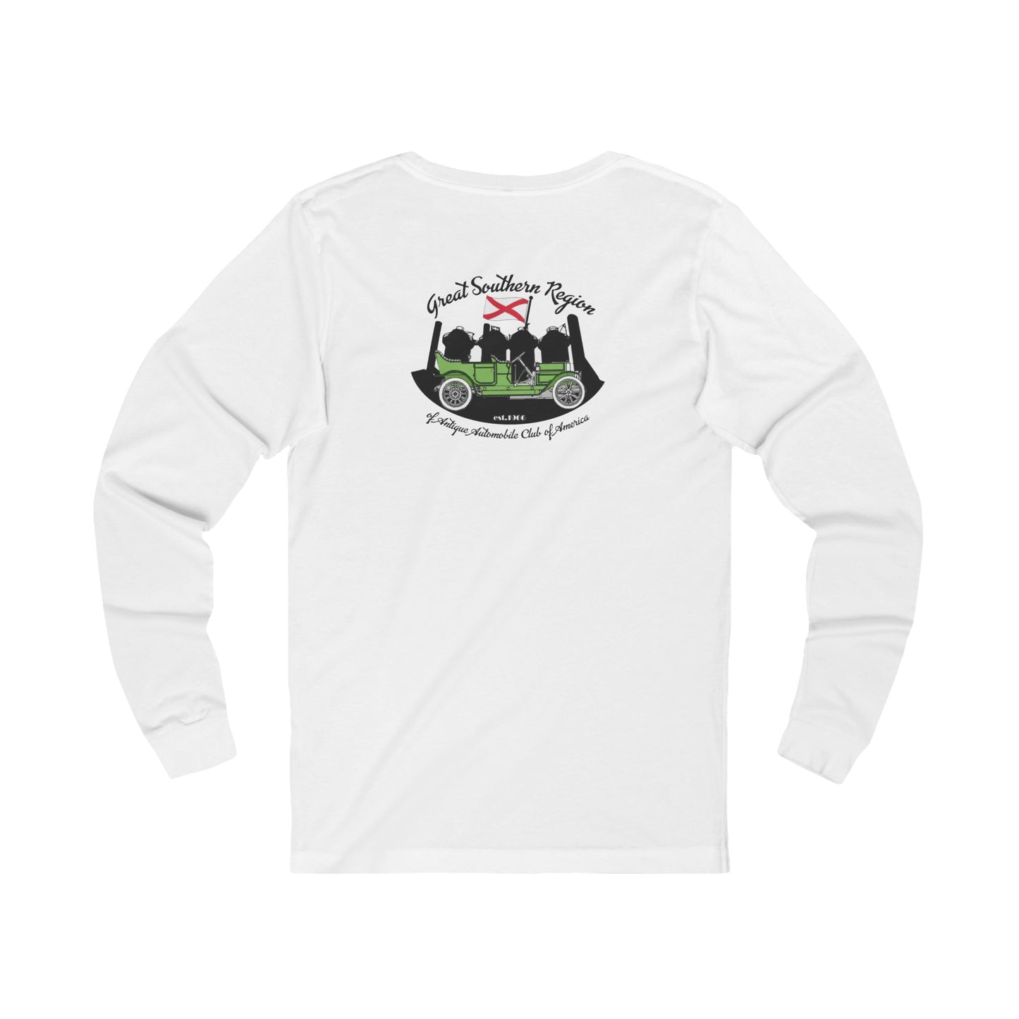 Great Southern Region AACA Long Sleeve Tee — Front and Back Logos