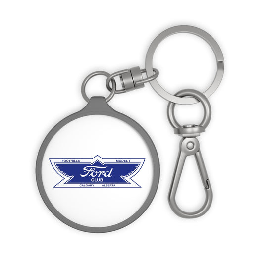 Foothills Model T Club Round Keyring Tag