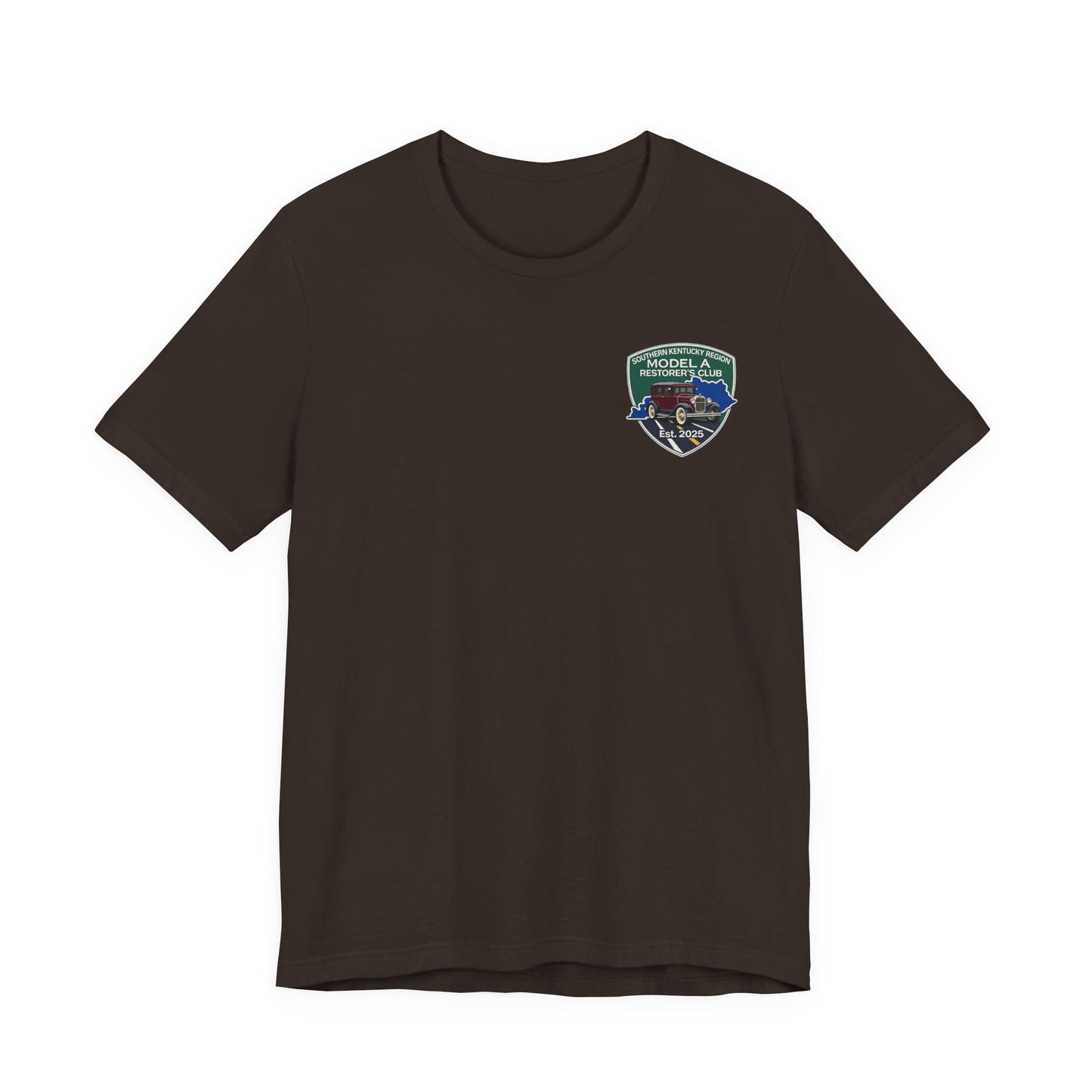 Southern Kentucky Region Model A Restorer's Club T‑Shirt — Front and Back Logos Unisex Jersey Short Sleeve Tee