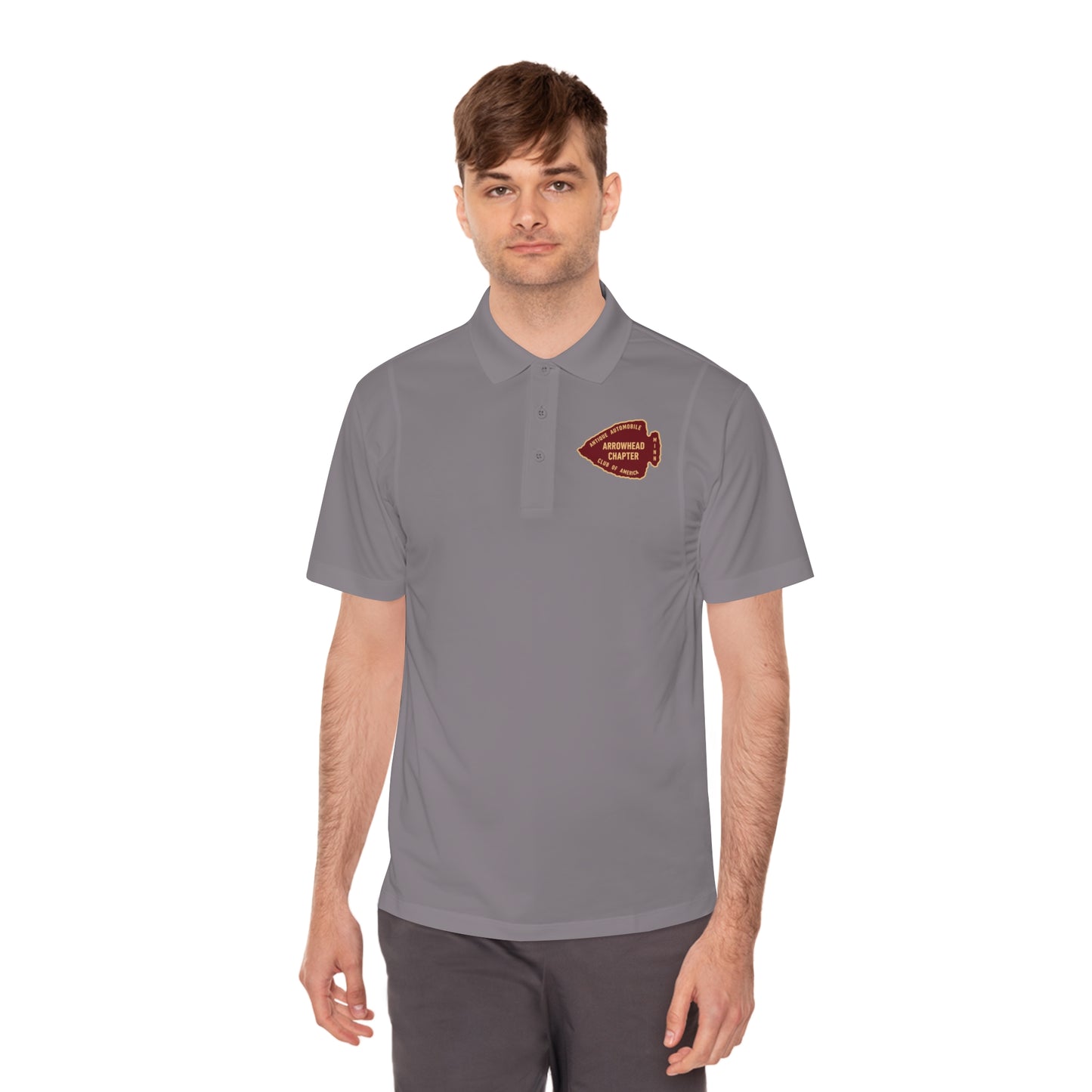 Arrowhead Chapter AACA Men's Polo Shirt  — Casual Sports Top