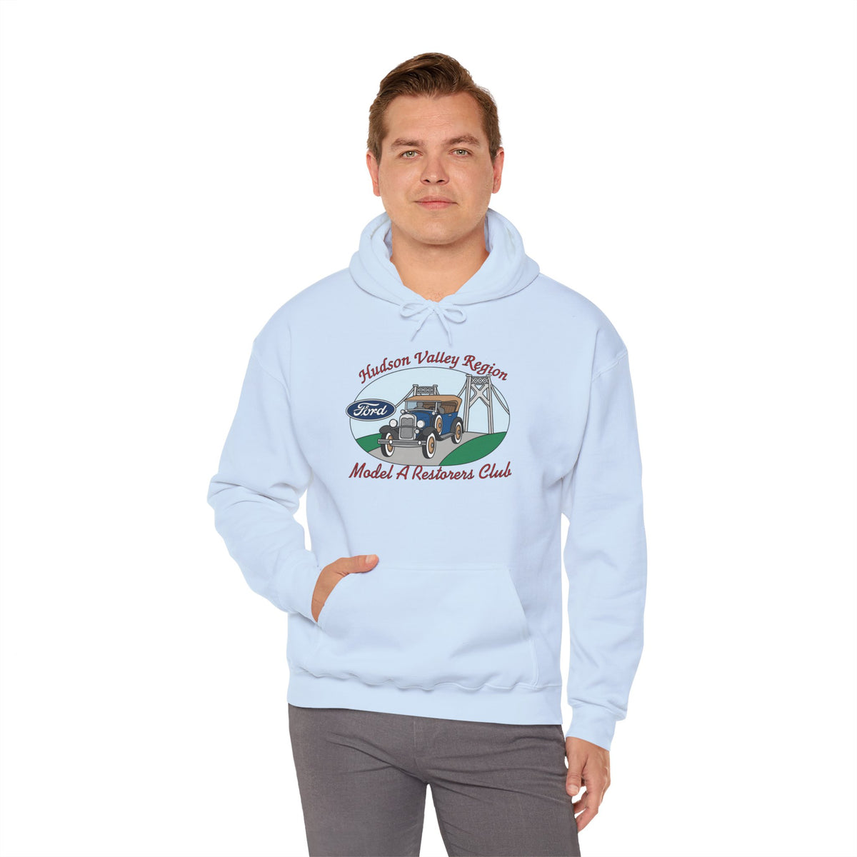 Hudson Valley Region Model A Restorers Club Unisex Heavy Blend™ Hooded Sweatshirt