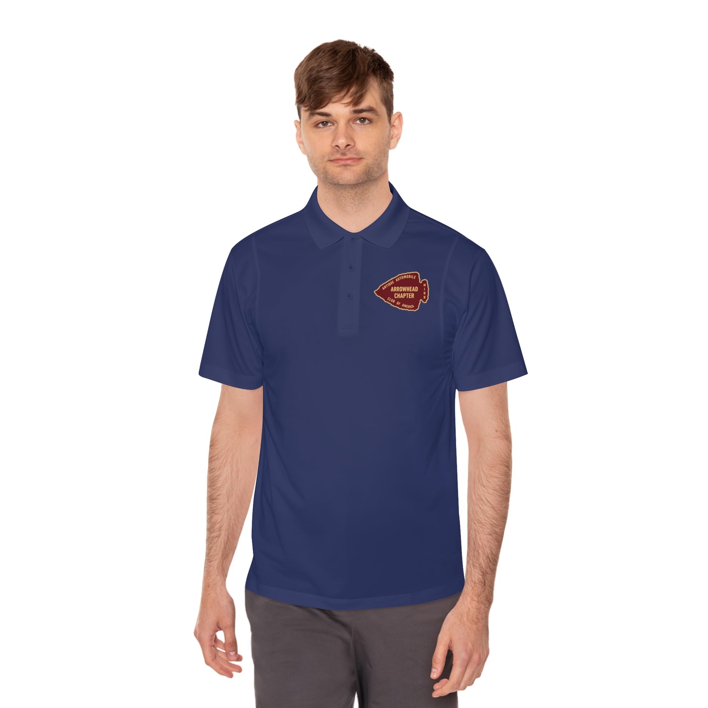 Arrowhead Chapter AACA Men's Polo Shirt  — Casual Sports Top