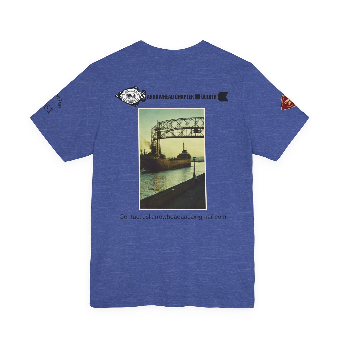 Arrowhead Chapter Tee — "Come Tour, Eat Laugh With Us" Vintage Club Shirt