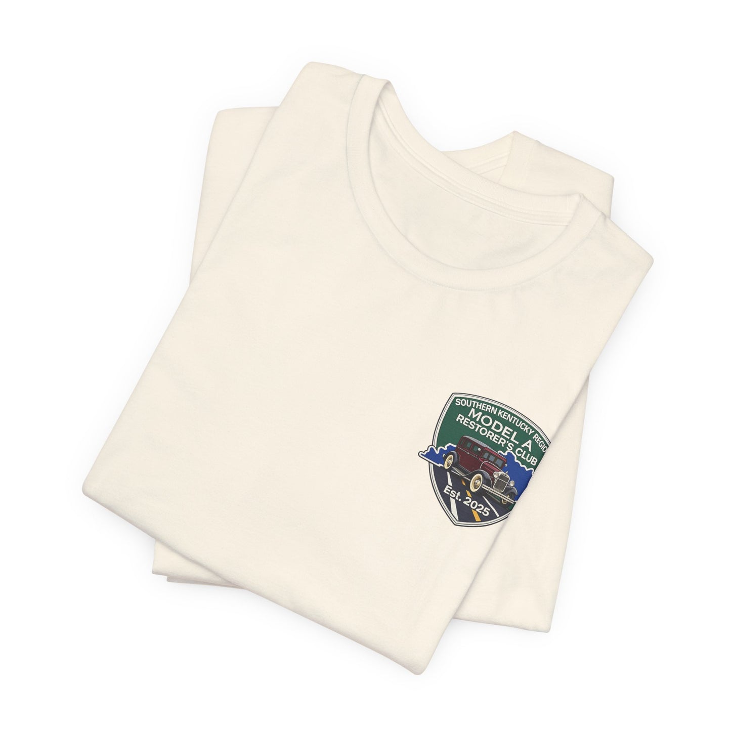 Southern Kentucky Region Model A Restorer's Club T‑Shirt — Front and Back Logos Unisex Jersey Short Sleeve Tee