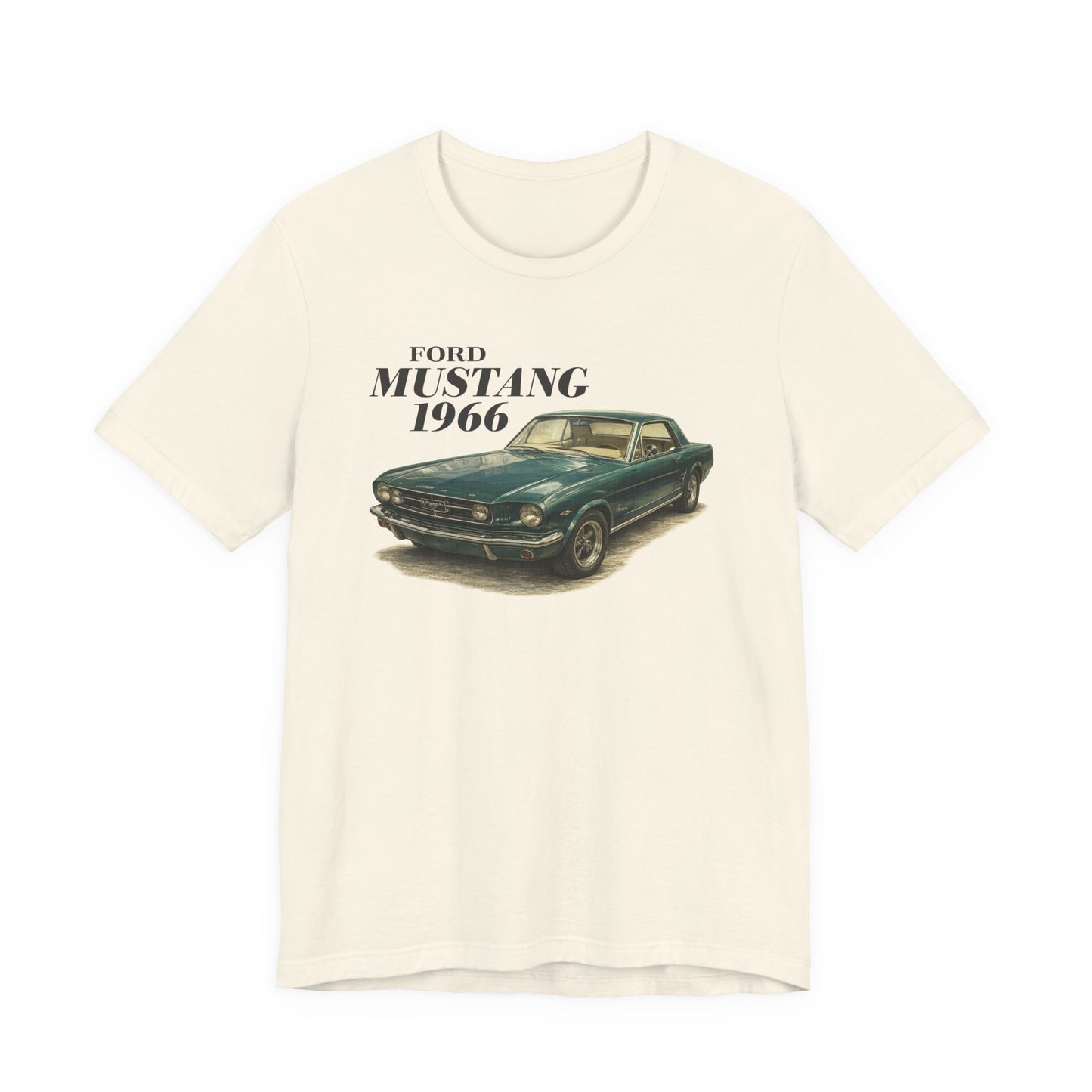 1966 Ford Mustang Tee – Unisex Jersey Short Sleeve Tee (Rick C)