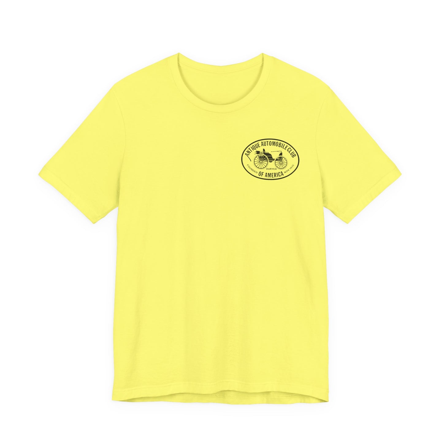 Shenandoah Region AACA Winchester VA Tee - Small AACA Logo Front and Large Shenandoah Region AACA Logo on Back