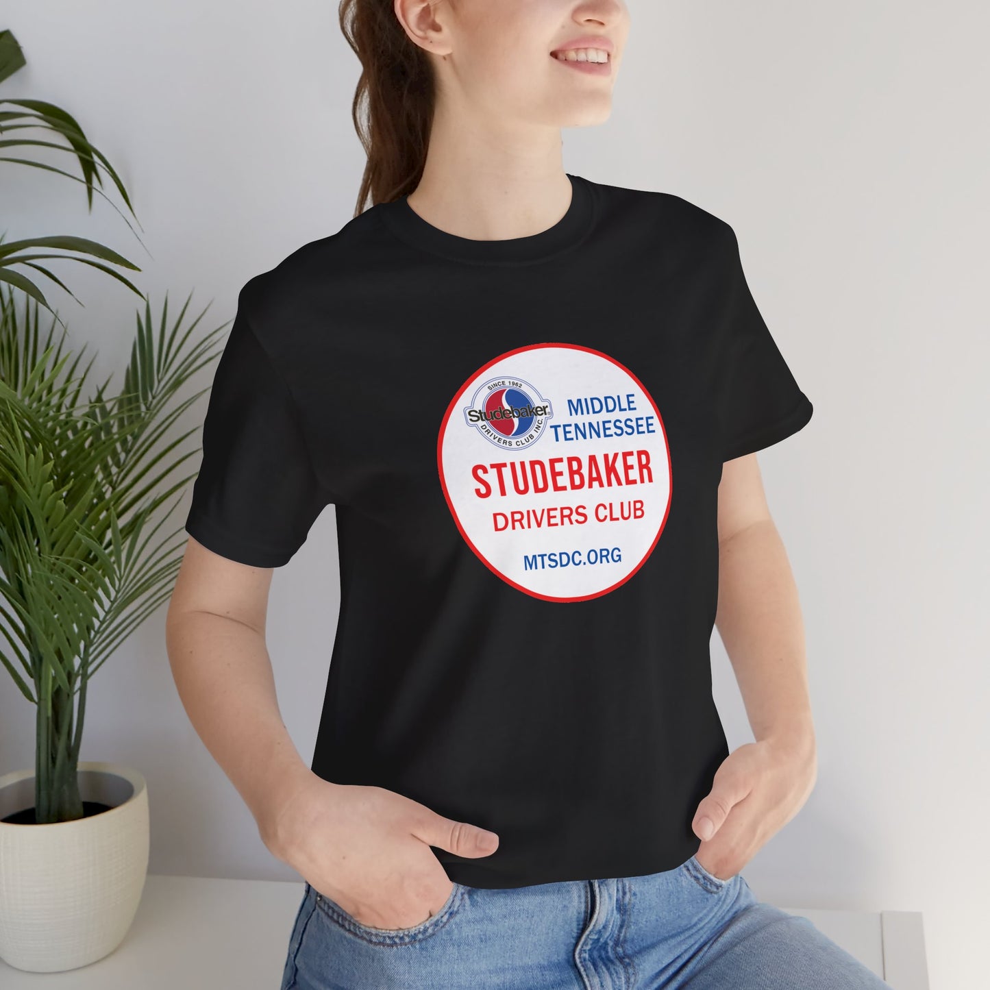 Middle Tennessee Studebaker Drivers Club Chapter Soft Tee — Unisex Jersey Short Sleeve Tee
