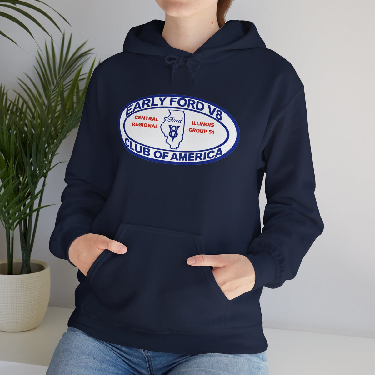 Central Illinois Early Ford V8 Hoodie