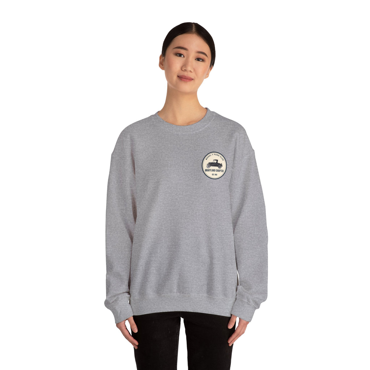 Maryland Chapter (front and back print) Unisex Heavy Blend™ Crewneck Sweatshirt