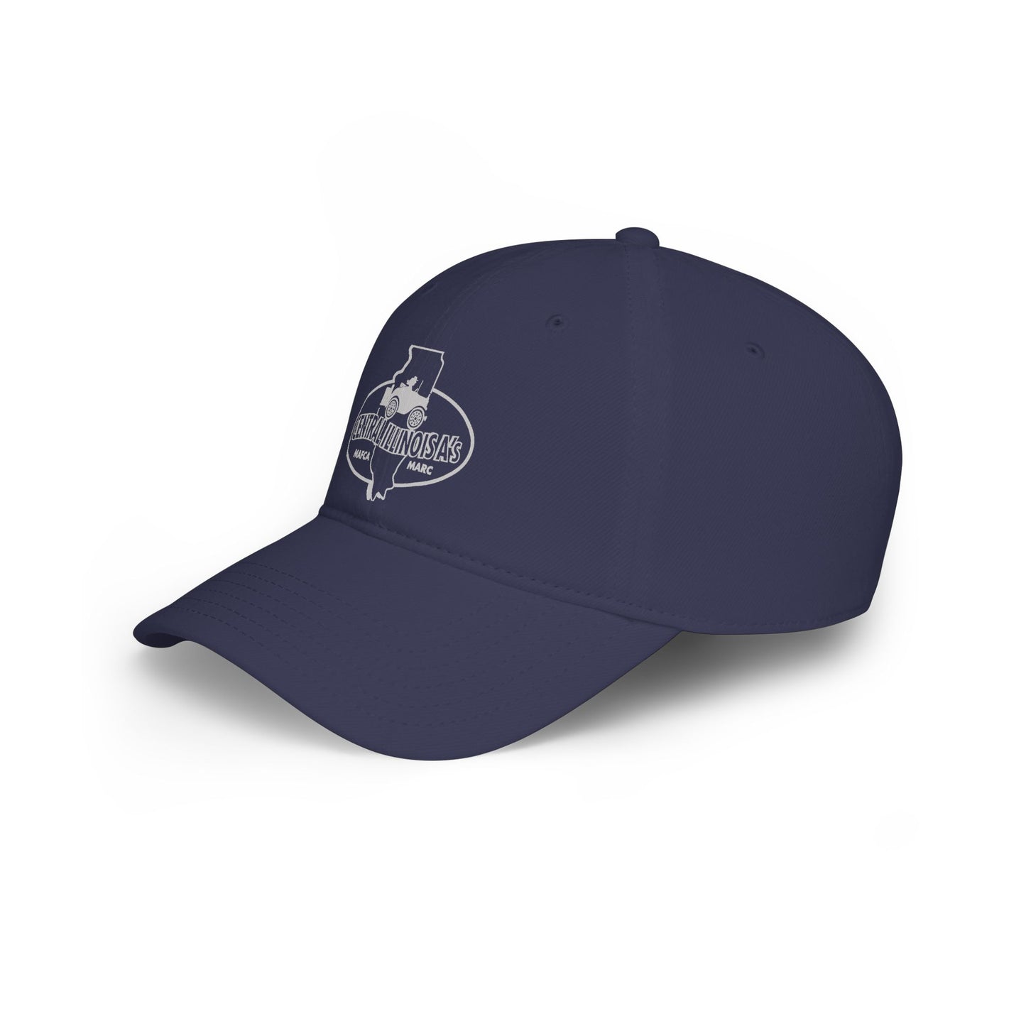 Central Illinois A's Low Profile Baseball Cap – Vintage State Logo Hat